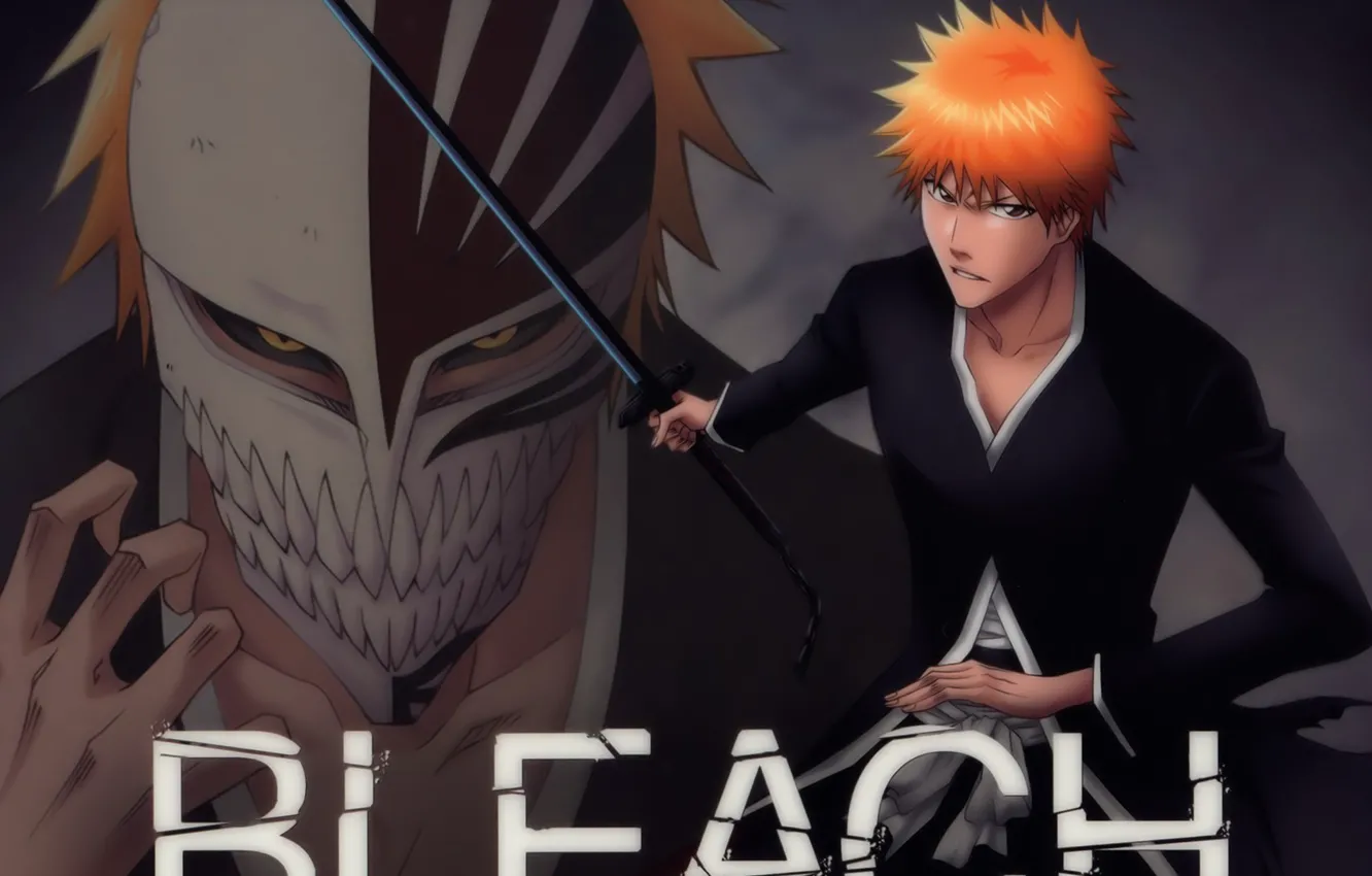 Фото обои sword, game, Hero, Bleach, anime, katana, Ichigo, asian