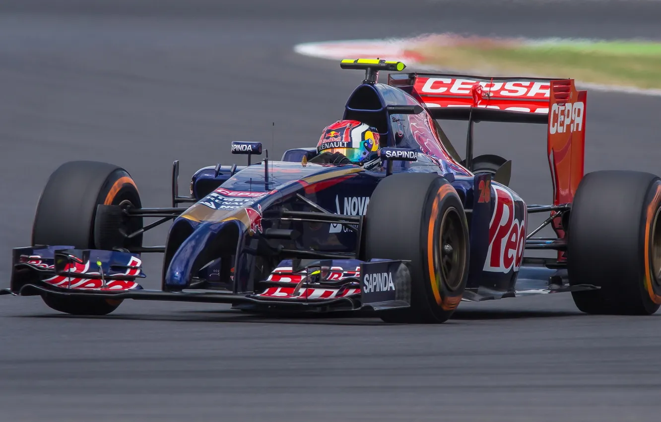 Фото обои Daniil Kvyat, Toro Rosso-Renault