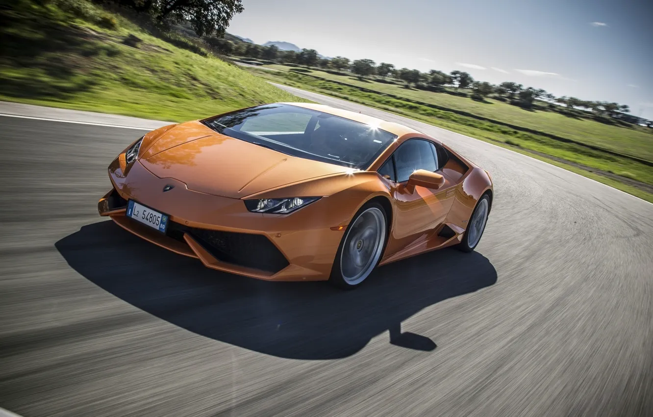 Фото обои Supercar, 2014, LP610-4, Lamborghini Huracan