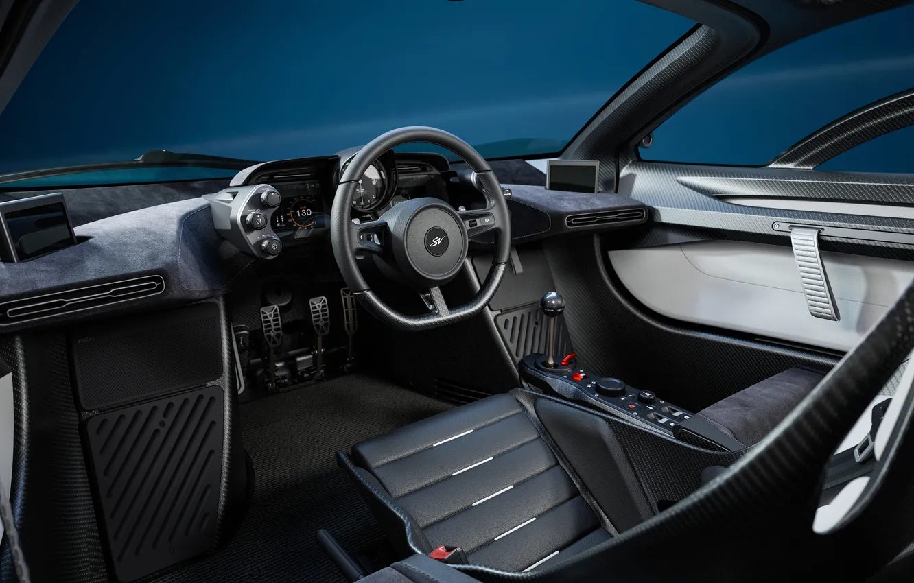 Фото обои интерьер, руль, суперкар, supercar, панель приборов, limited edition, 2026, Gordon Murray Automotive