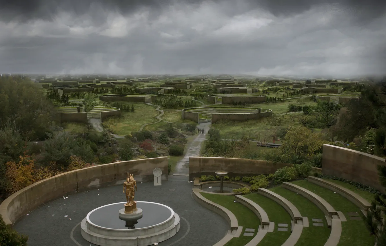 Фото обои небо, тучи, сооружение, season one, The Magicians