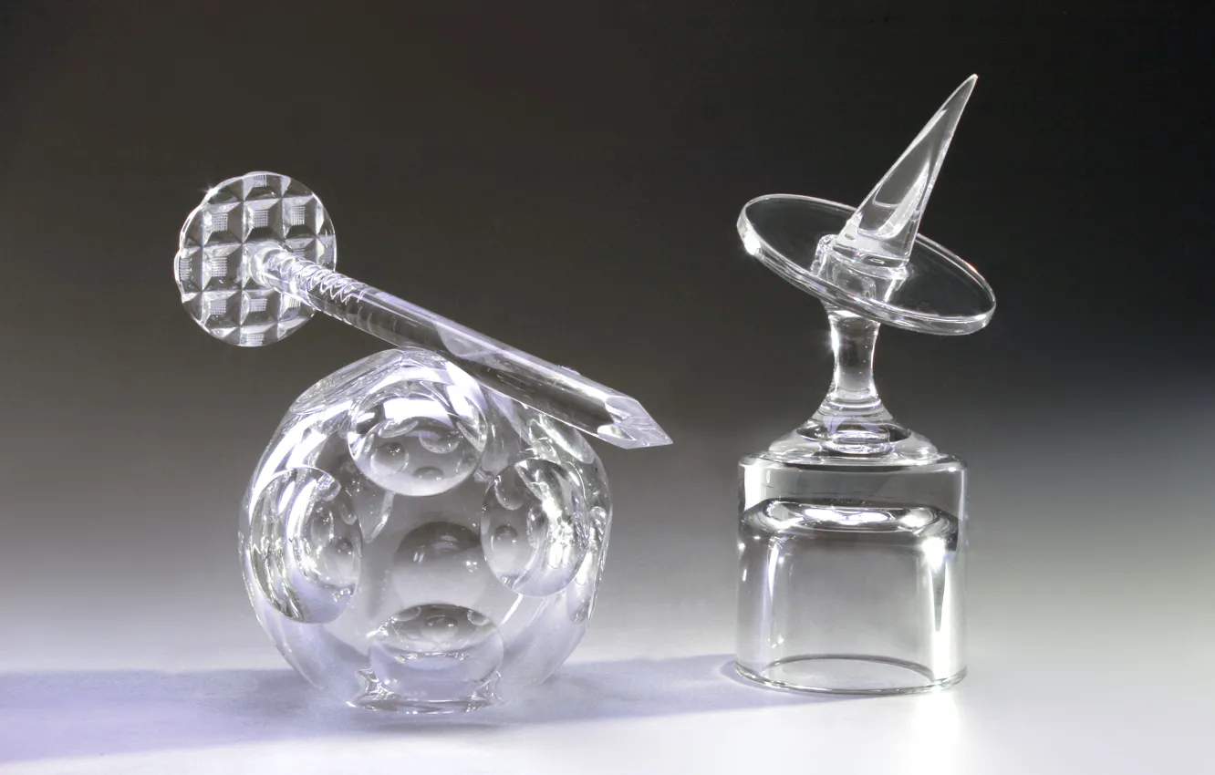 Фото обои стекло, шар, хрусталь, кнопка, гвоздь, декор, Гусь-Хрустальный