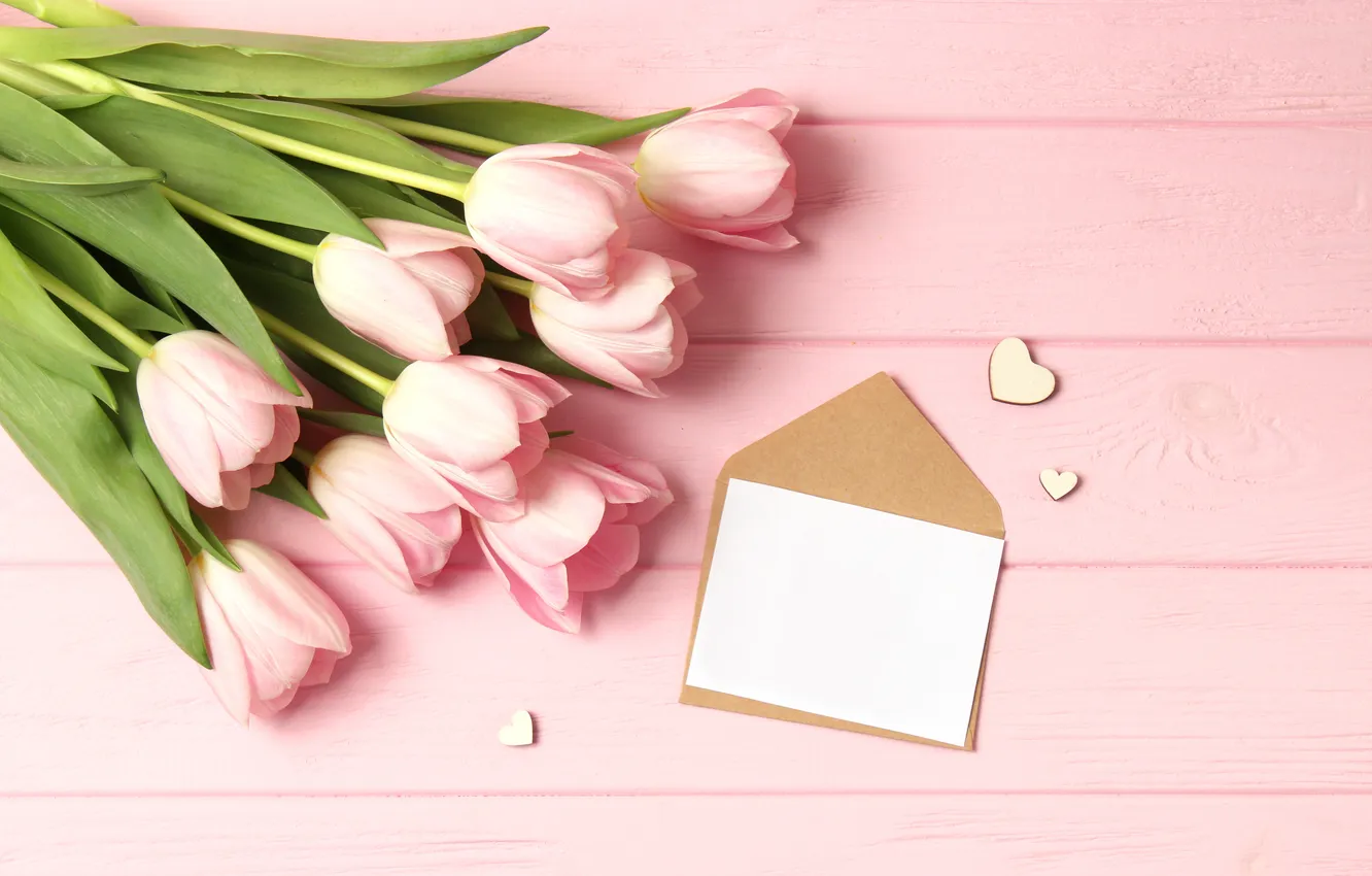 Фото обои любовь, цветы, романтика, букет, тюльпаны, love, pink, flowers