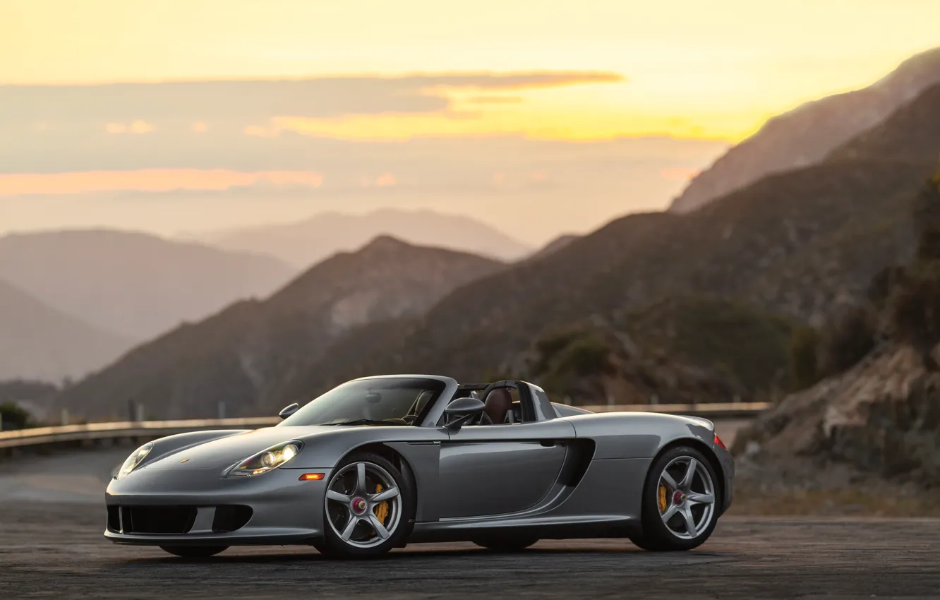 Фото обои Porsche, supercar, Porsche Carrera GT