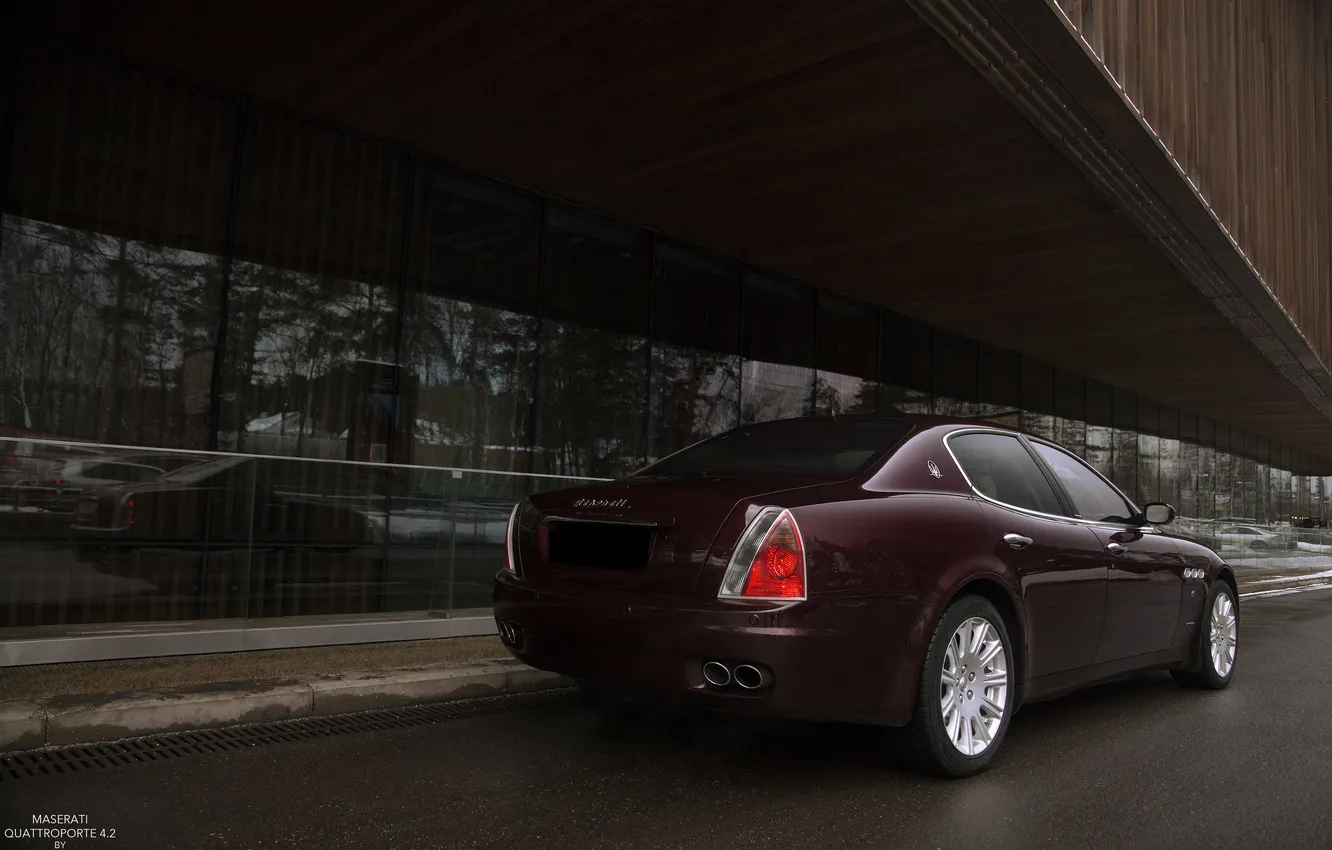 Фото обои машина, Maserati, Quattroporte, фотограф, auto, photography, photographer, корма