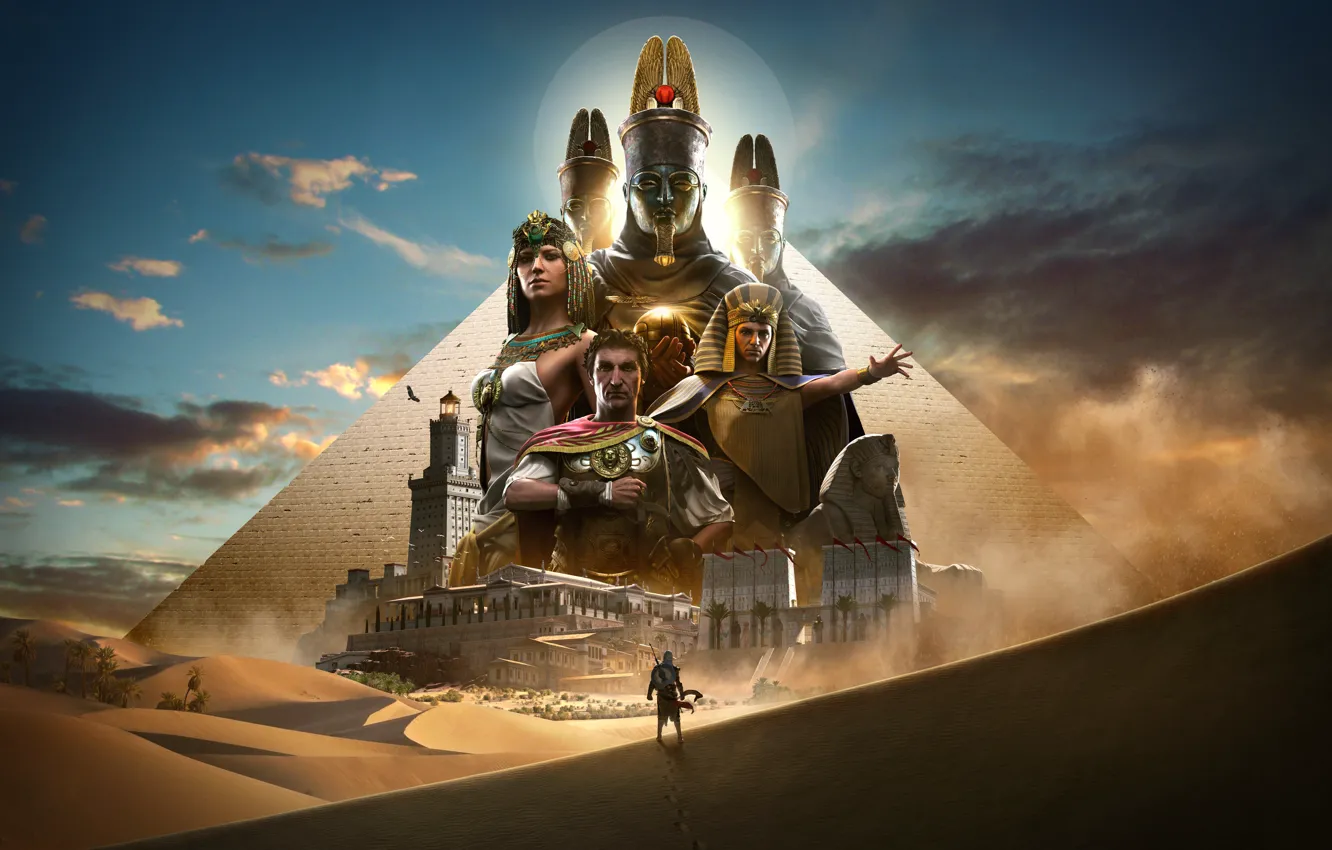 Фото обои Origins, Ubisoft, Assassin's Creed, Assassin's Creed: Origins