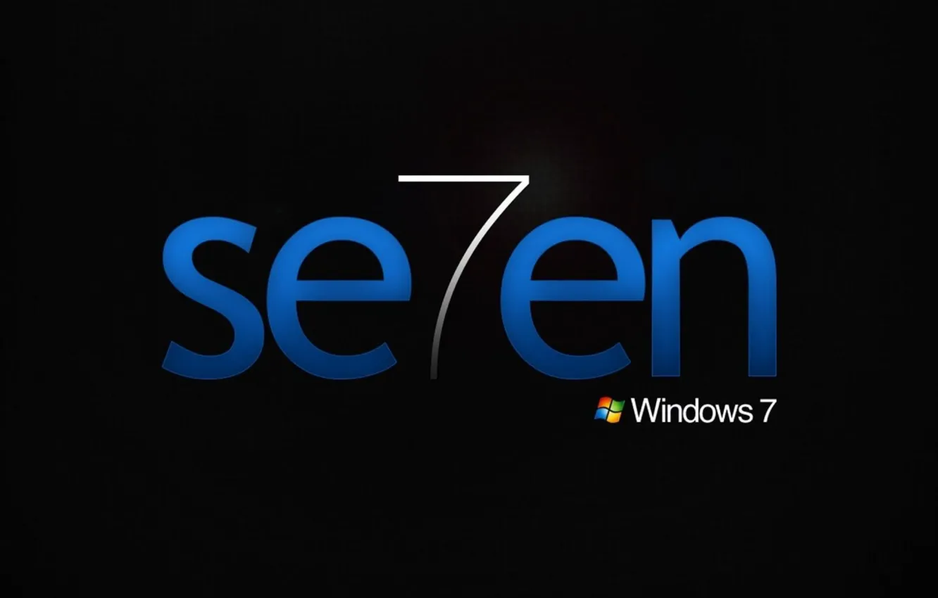 Фото обои seven, windows, система