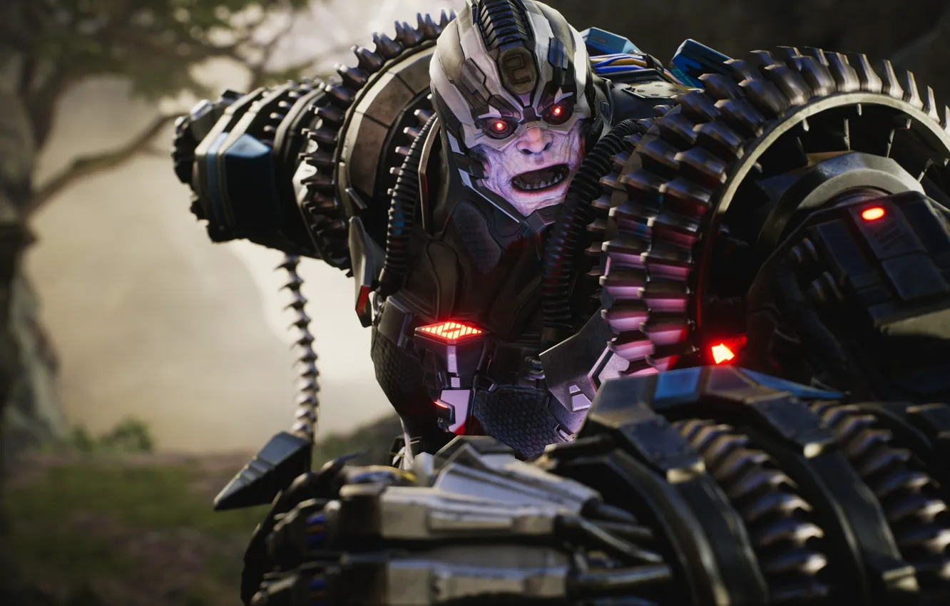 Фото обои game, mecha, moba, Paragon, warrio