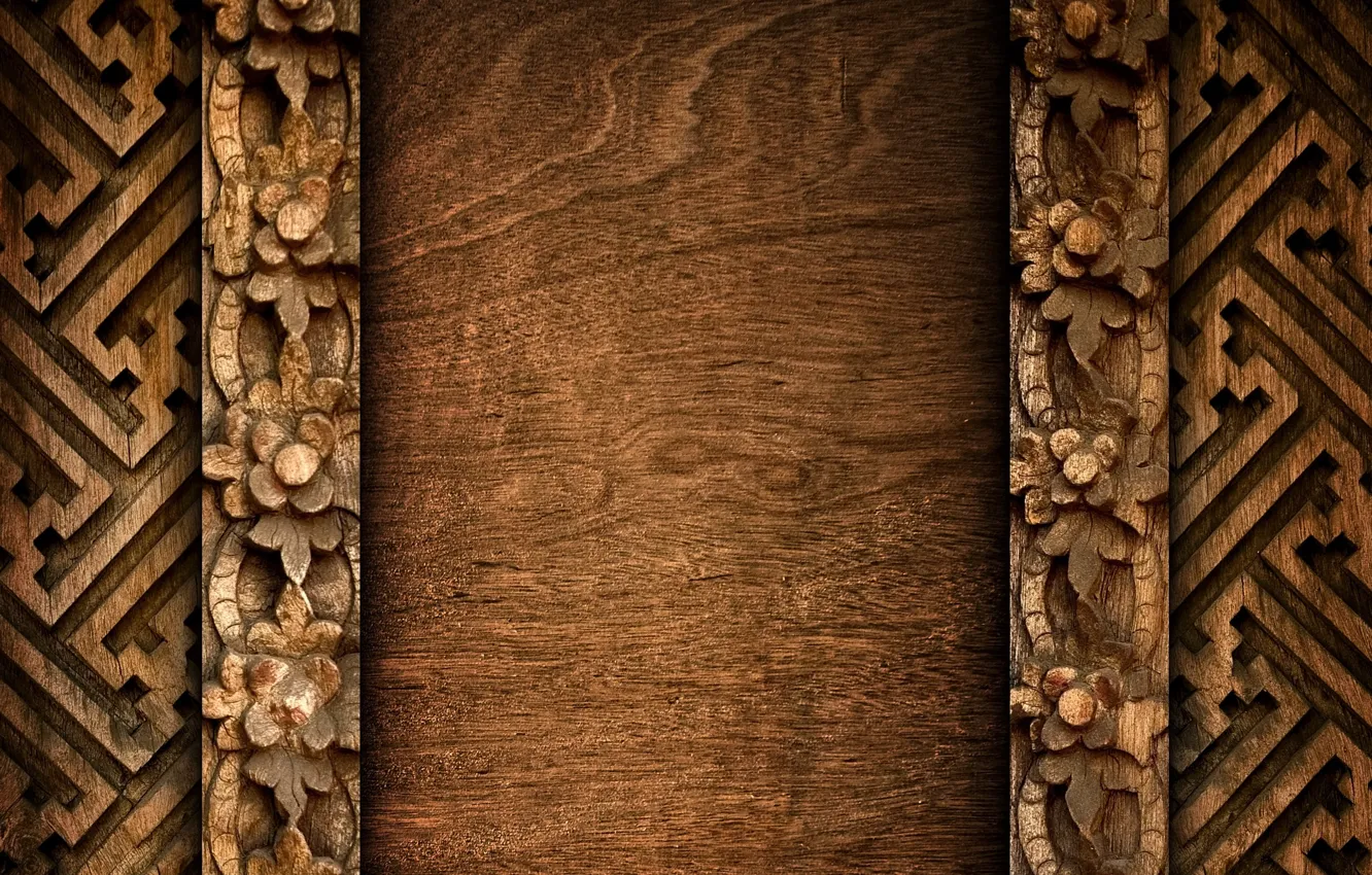 Фото обои colors, wood, pattern