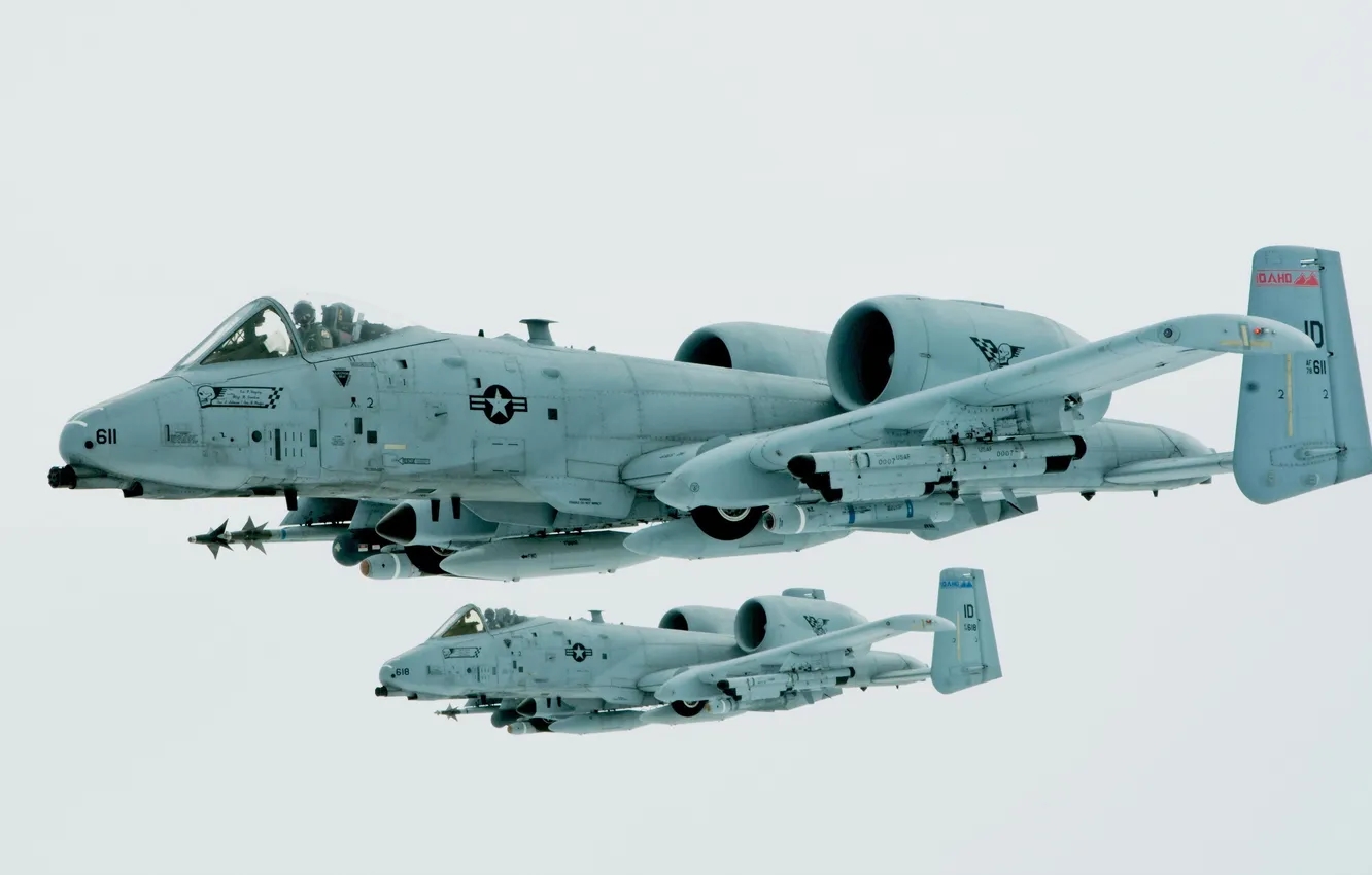 Фото обои оружие, самолёты, A-10 Thunderbolt II