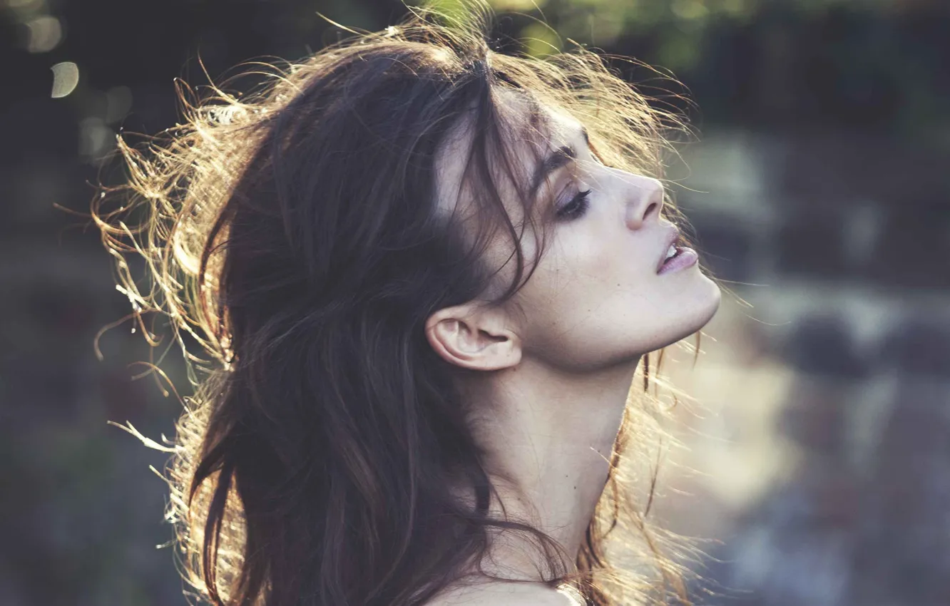 Фото обои актриса, профиль, Кира Найтли, Keira Knightley