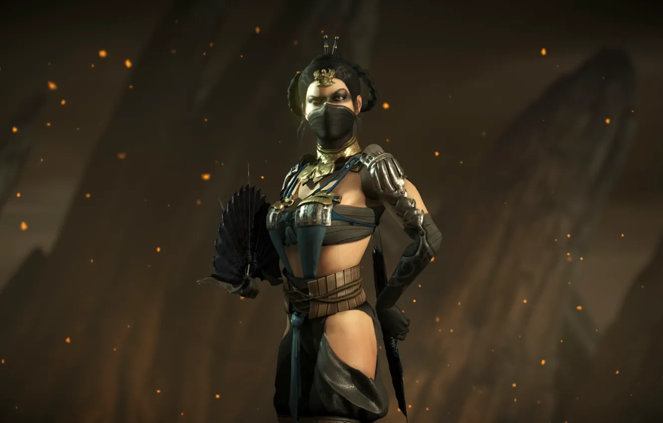 Фото обои Mortal Kombat, китана, kitana
