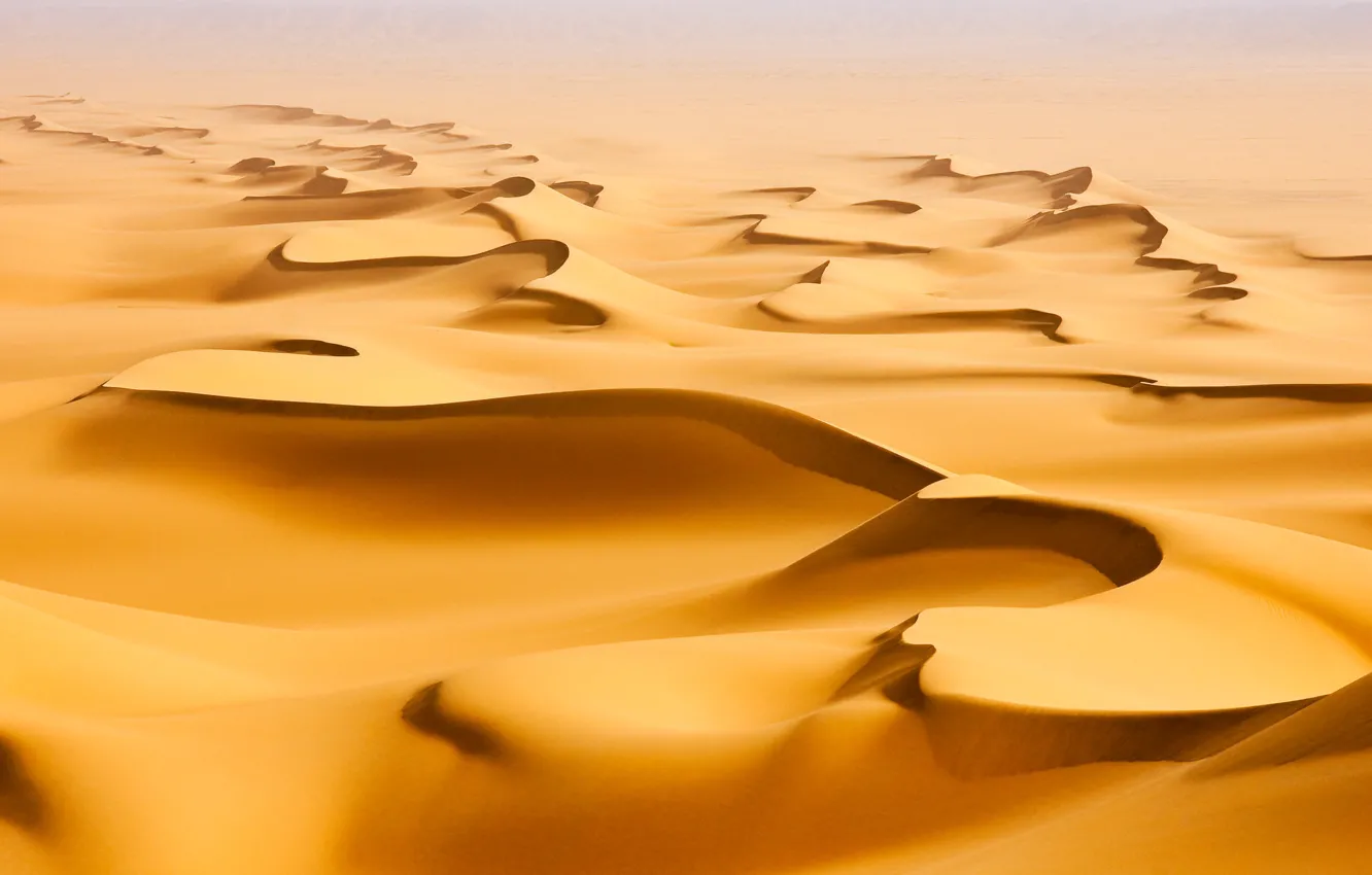 Фото обои песок, пейзаж, Пустыня