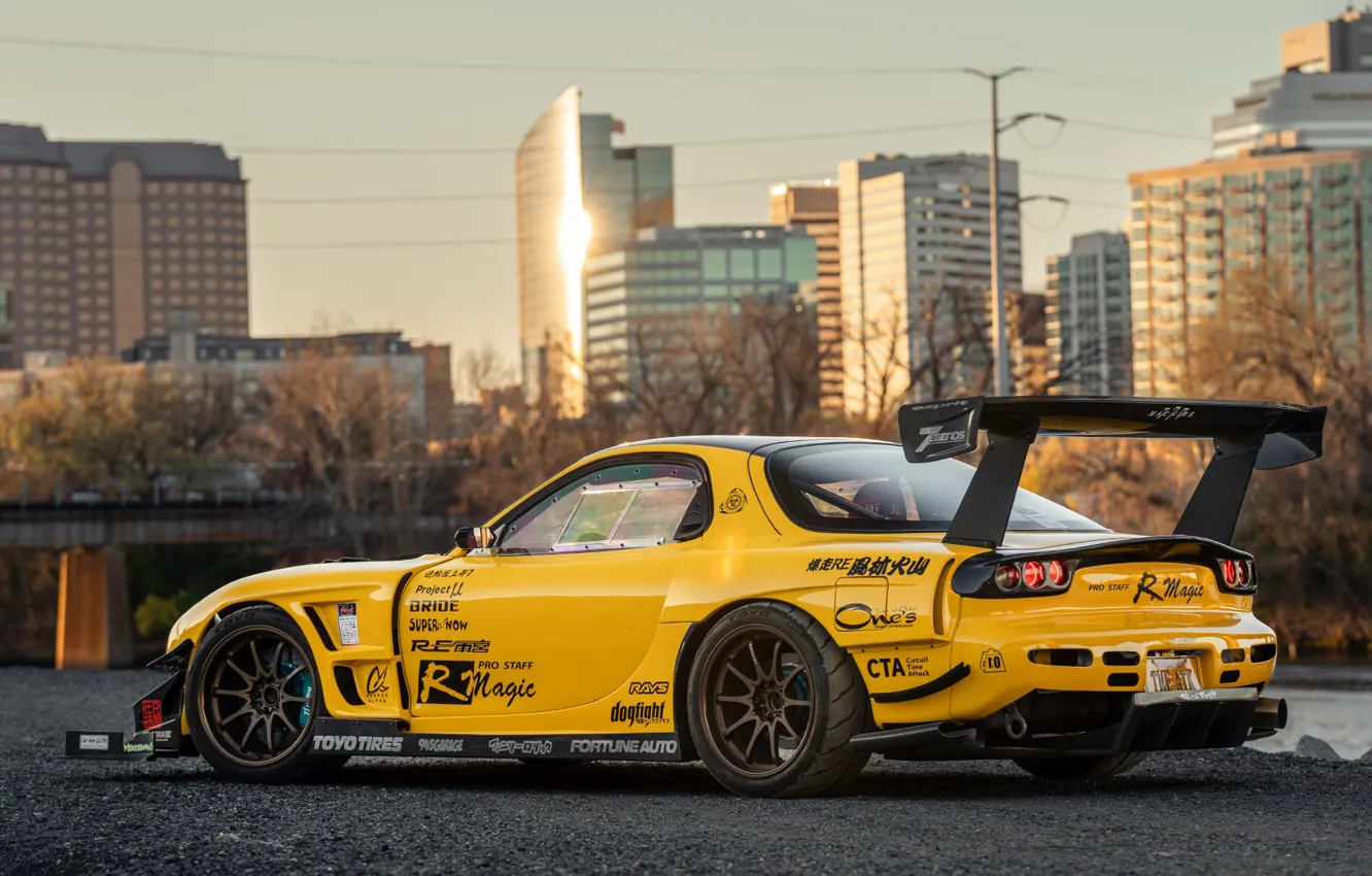 Фото обои Mazda, rx7, 2005, RX-7, Mazda RX-7, JDM, Japanese Time Attack-Spec RX-7, JSpec