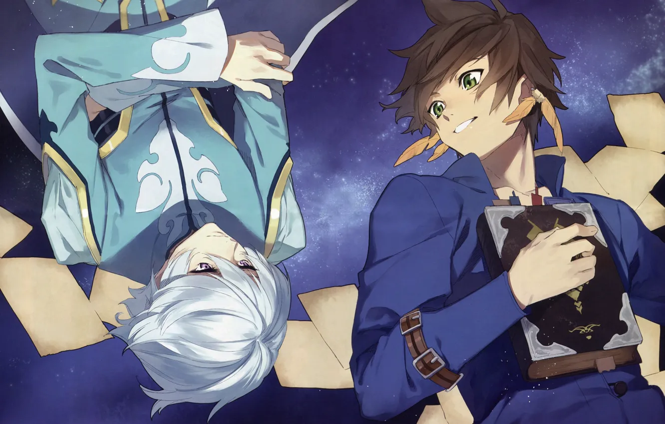 Фото обои книга, парни, Tales Of Zestiria The X, Tales Of Zestiria