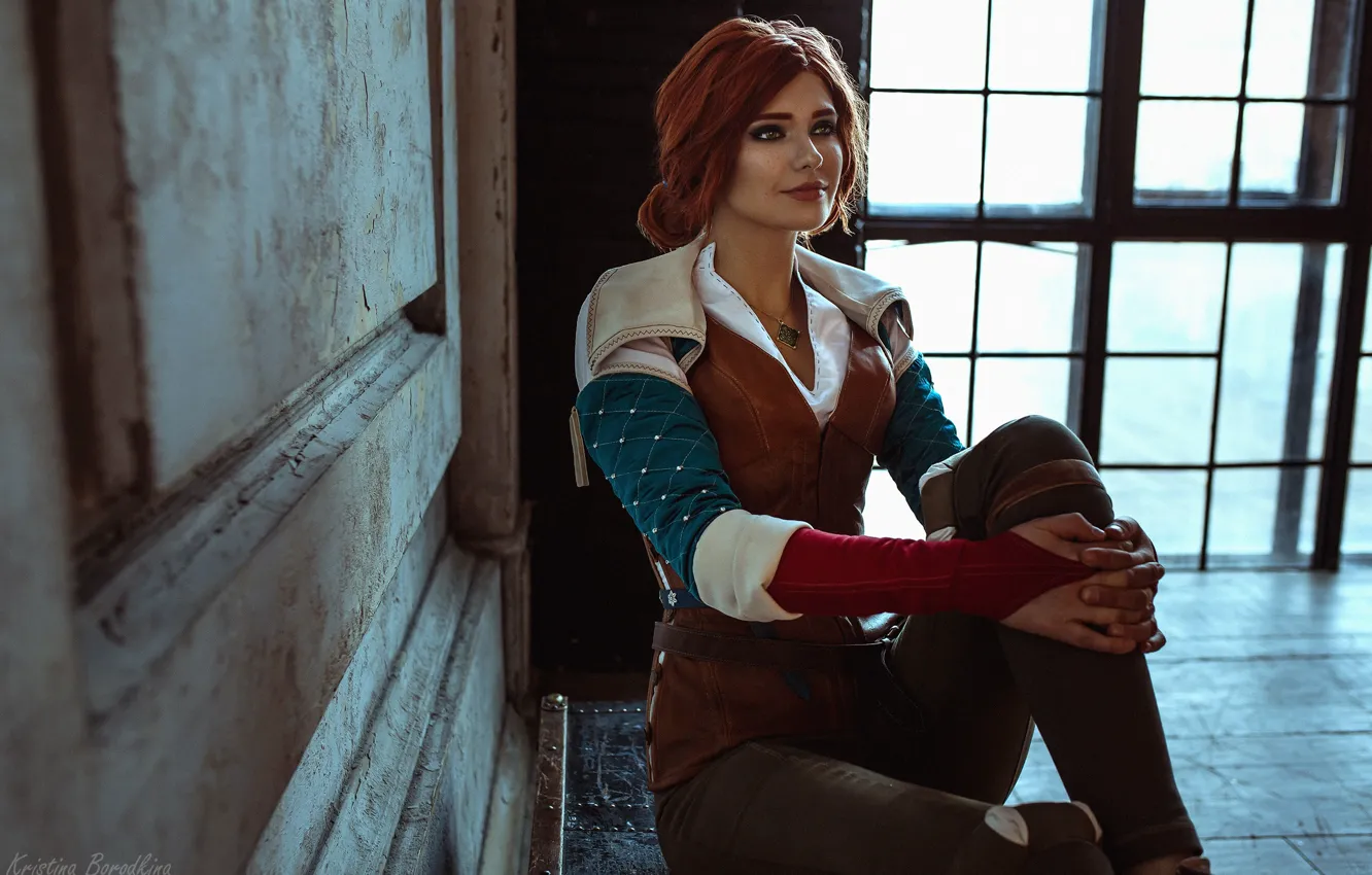 Фото обои girls, style, cosplay, Witcher, Triss Merigold