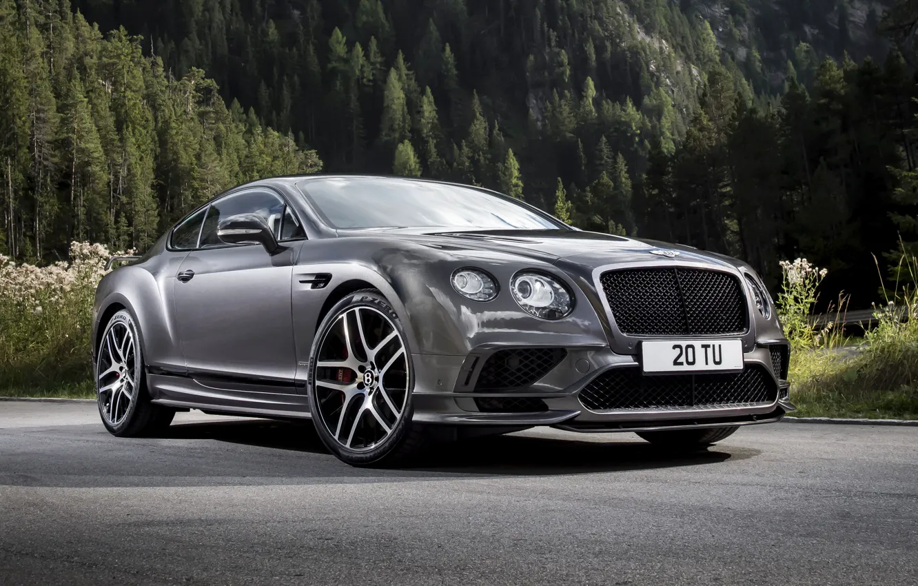 Фото обои Bentley, Continental, 2017, Supersports