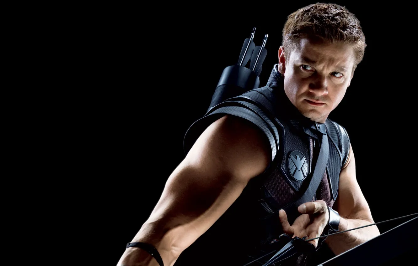 Фото обои фильм, Джереми Реннер, Мстители, Hawkeye, Jeremy Renner, Соколинный Глаз