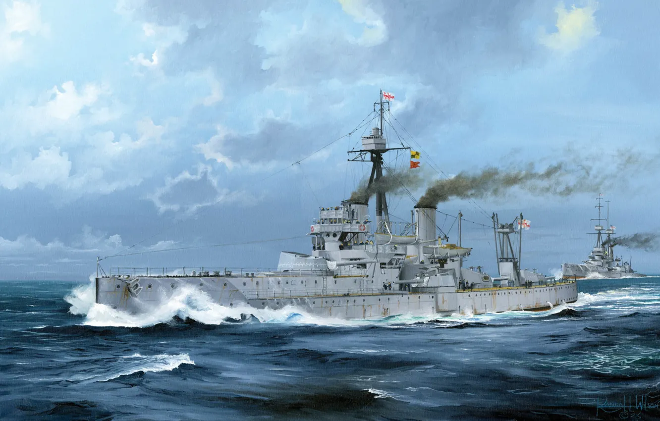 Фото обои Линкор, Royal Navy, HMS Dreadnought