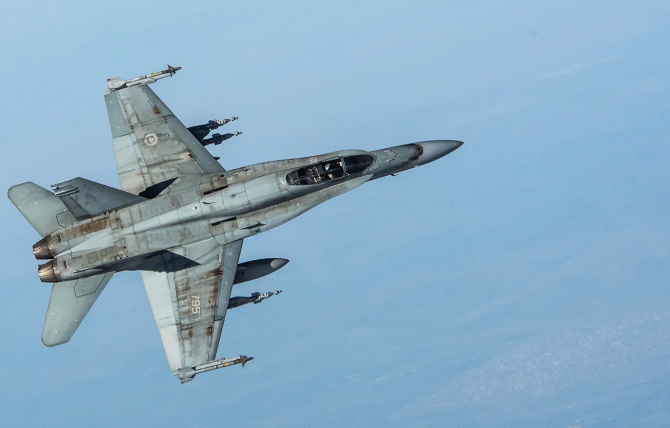 Фото обои оружие, самолёт, CF-18 Hornet