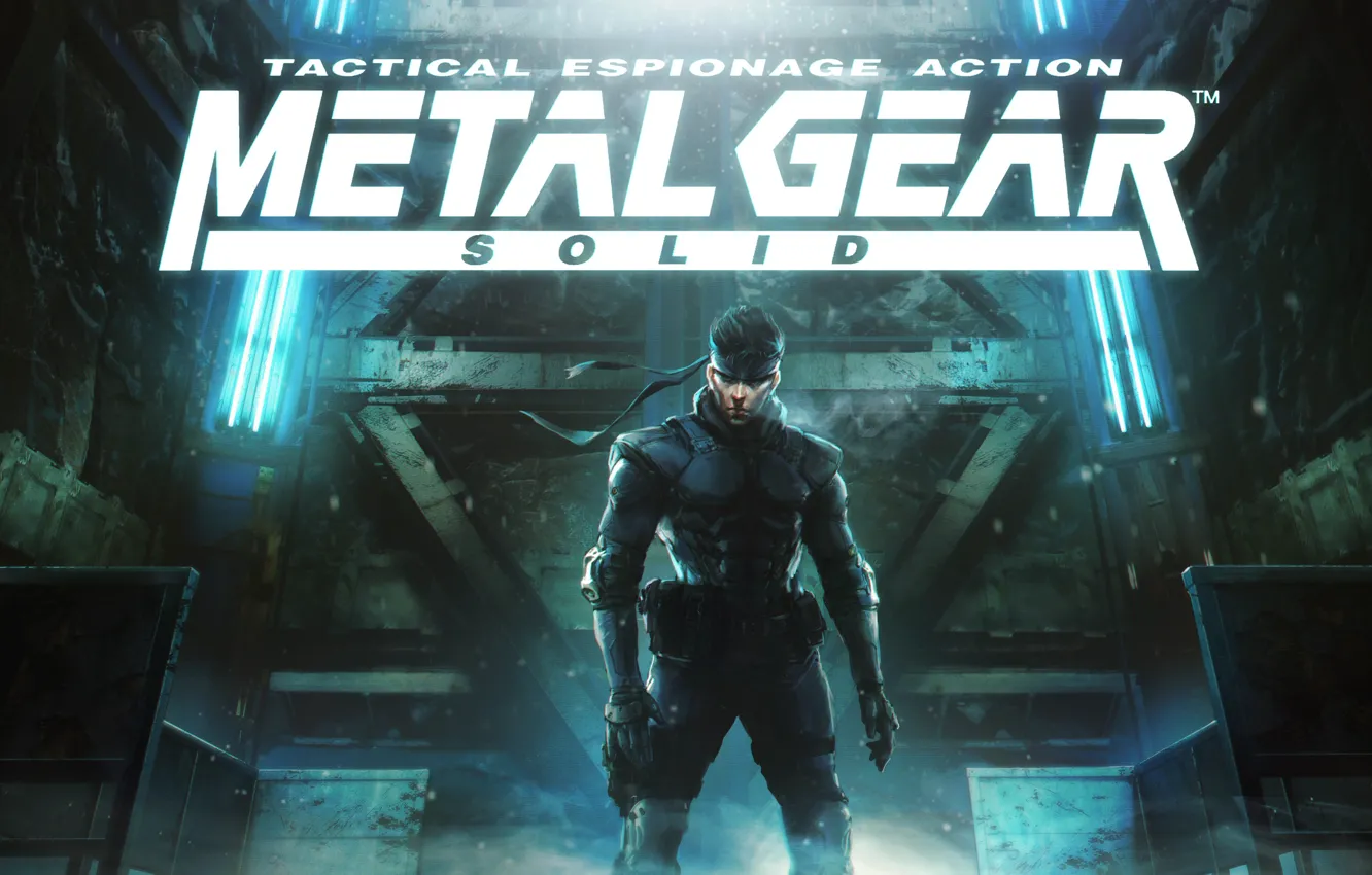 Фото обои Solid Snake, Metal Gear Solid, Tom Garden