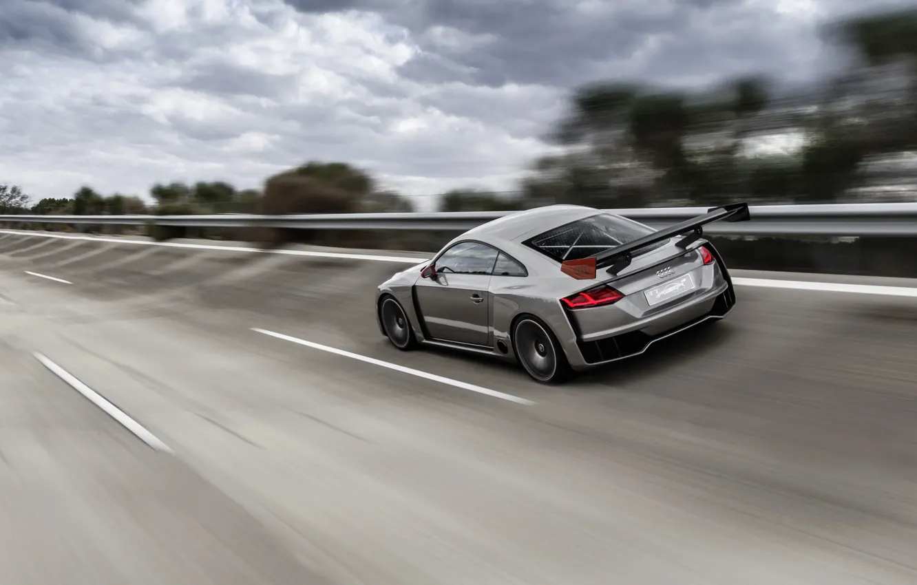 Фото обои Audi, speed, TT, Audi TT clubsport turbo concept