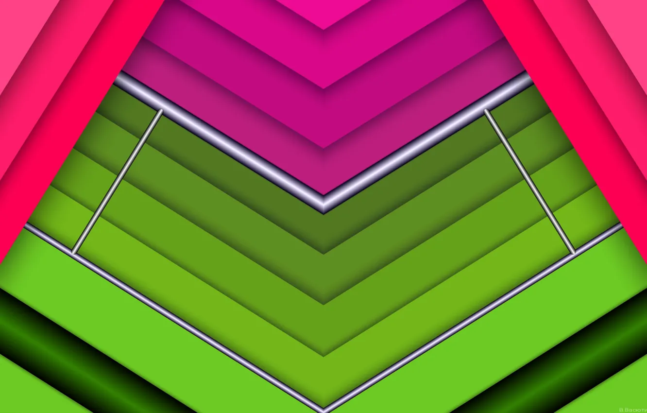 Фото обои фон, цветные, тень, градиент, фигура