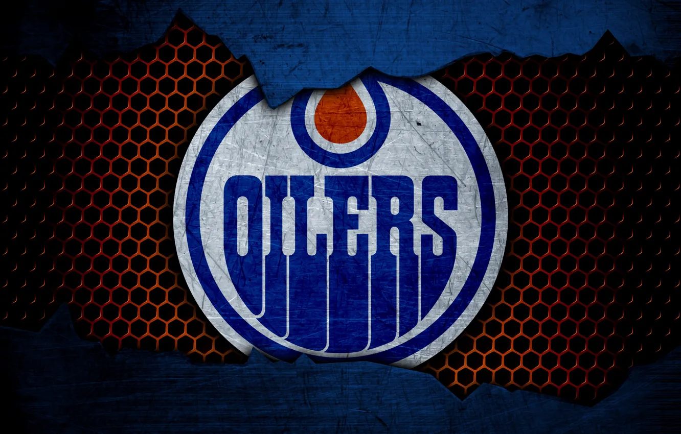 Фото обои wallpaper, sport, logo, NHL, hockey, Edmonton Oilers