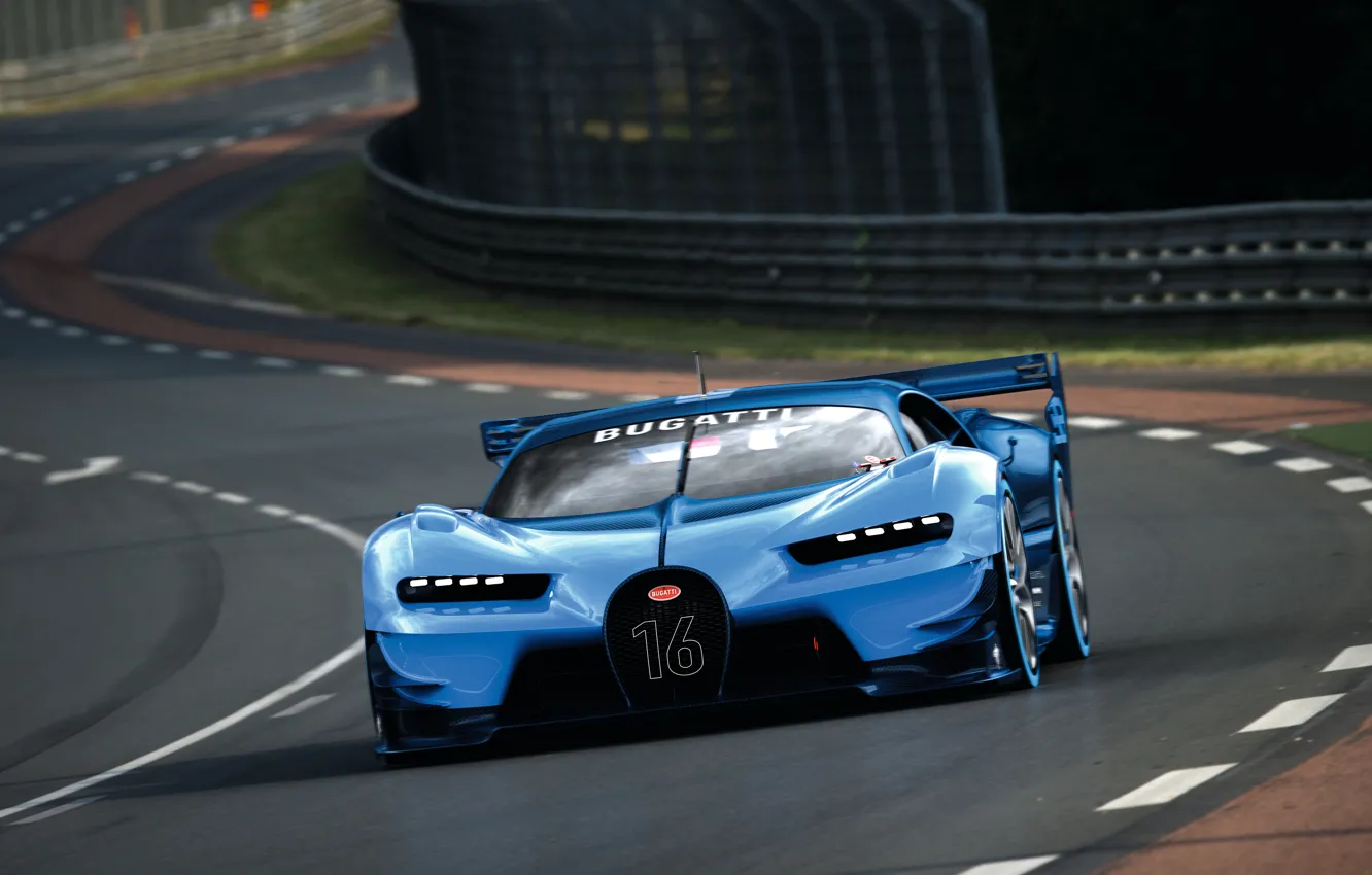 Фото обои Bugatti, Vision, бугатти, гран туризмо, Gran Turismo, 2015