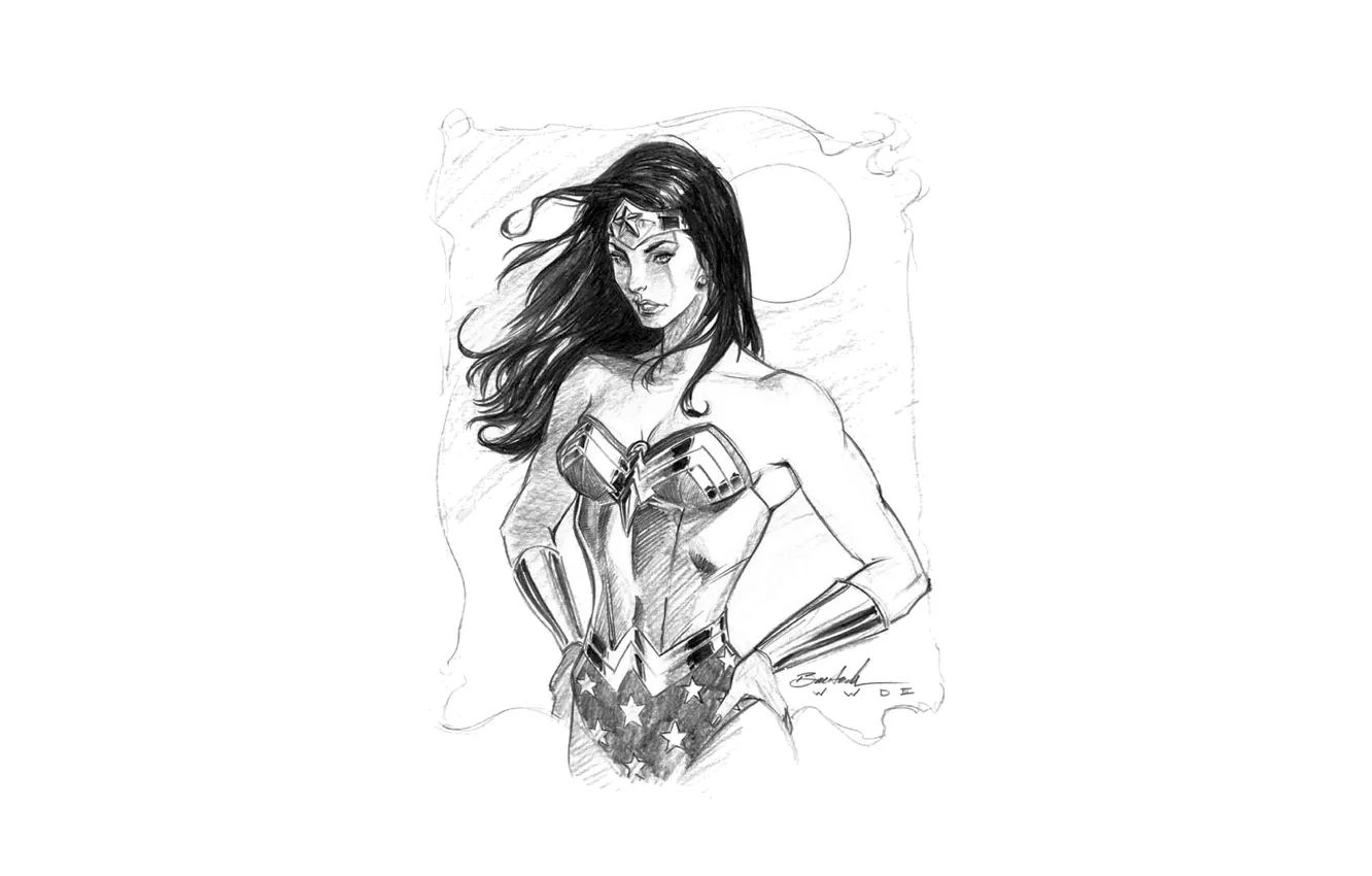 Фото обои Wonder Woman, DC Comics, Диана, Diana, Чудо-женщина, Амазонка