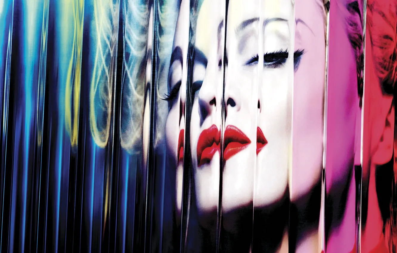 Фото обои madonna, mdna, photo album cover