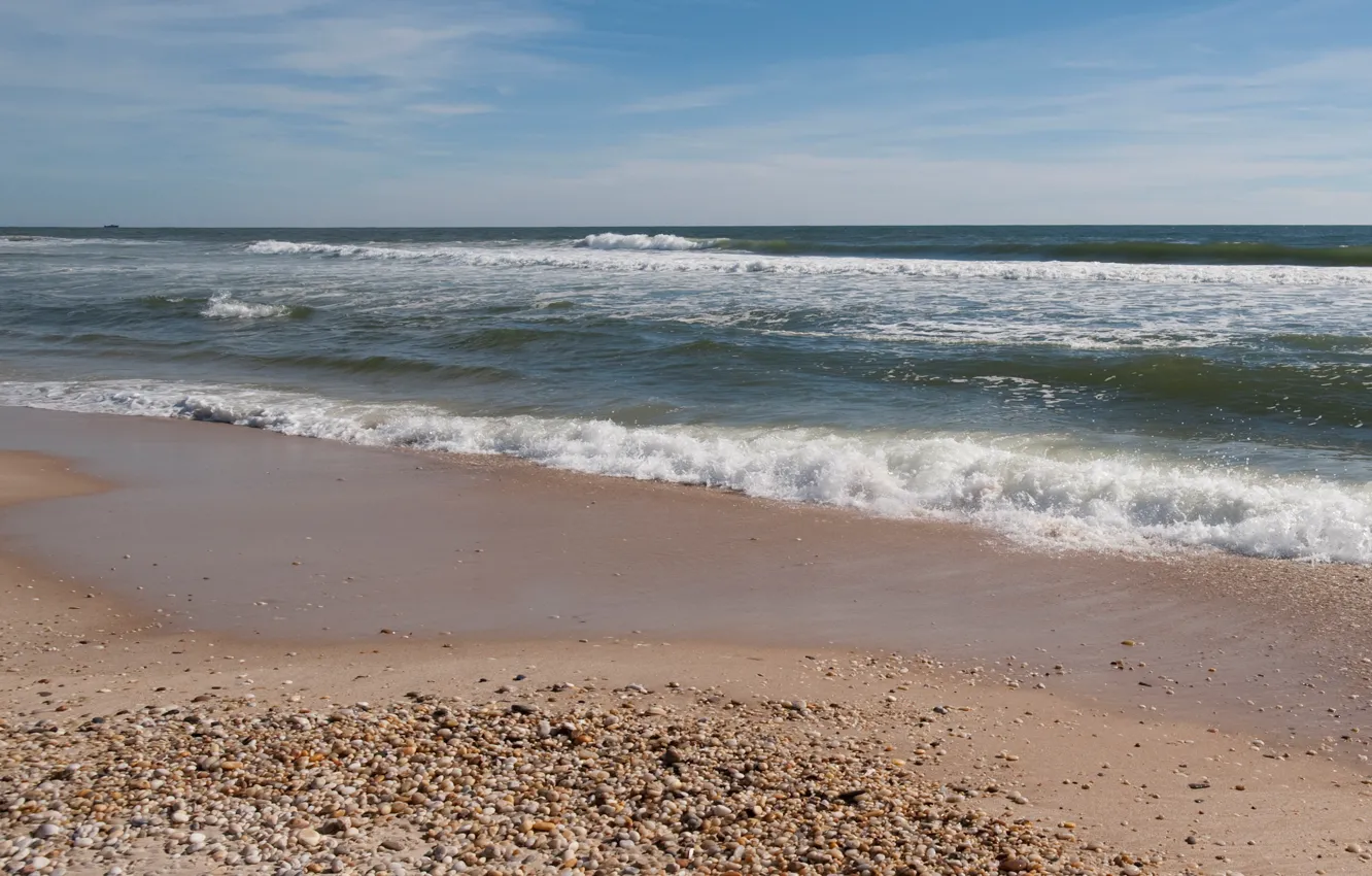 Фото обои песок, море, волны, пляж, лето, берег, summer, beach