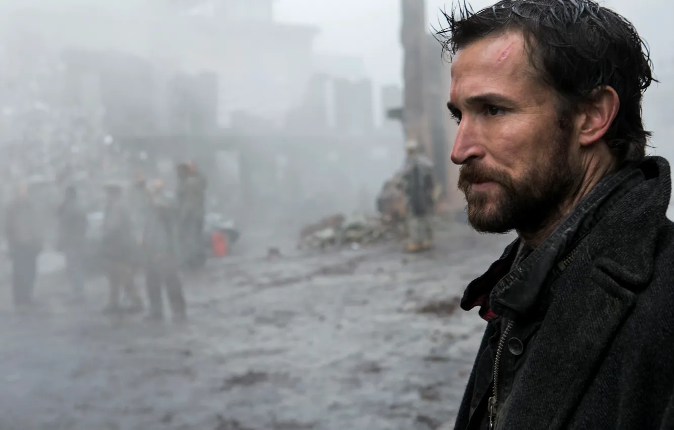 Фото обои поза, сериал, телесериал, Falling Skies, Рухнувшие небеса, Ноа Уайли, Noah Wyle, Том Мейсон