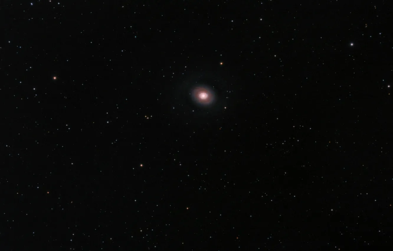 Фото обои космос, звезды, туманность, M94 CC14