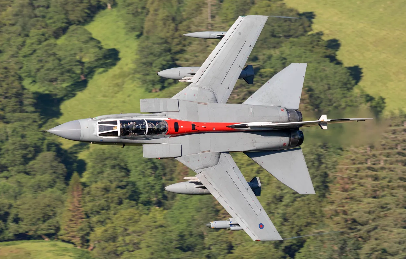 Фото обои полет, бомбардировщик, Panavia Tornado