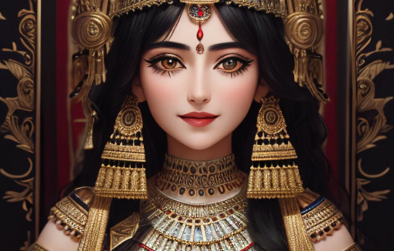 Фото обои cute, ancient, goddess