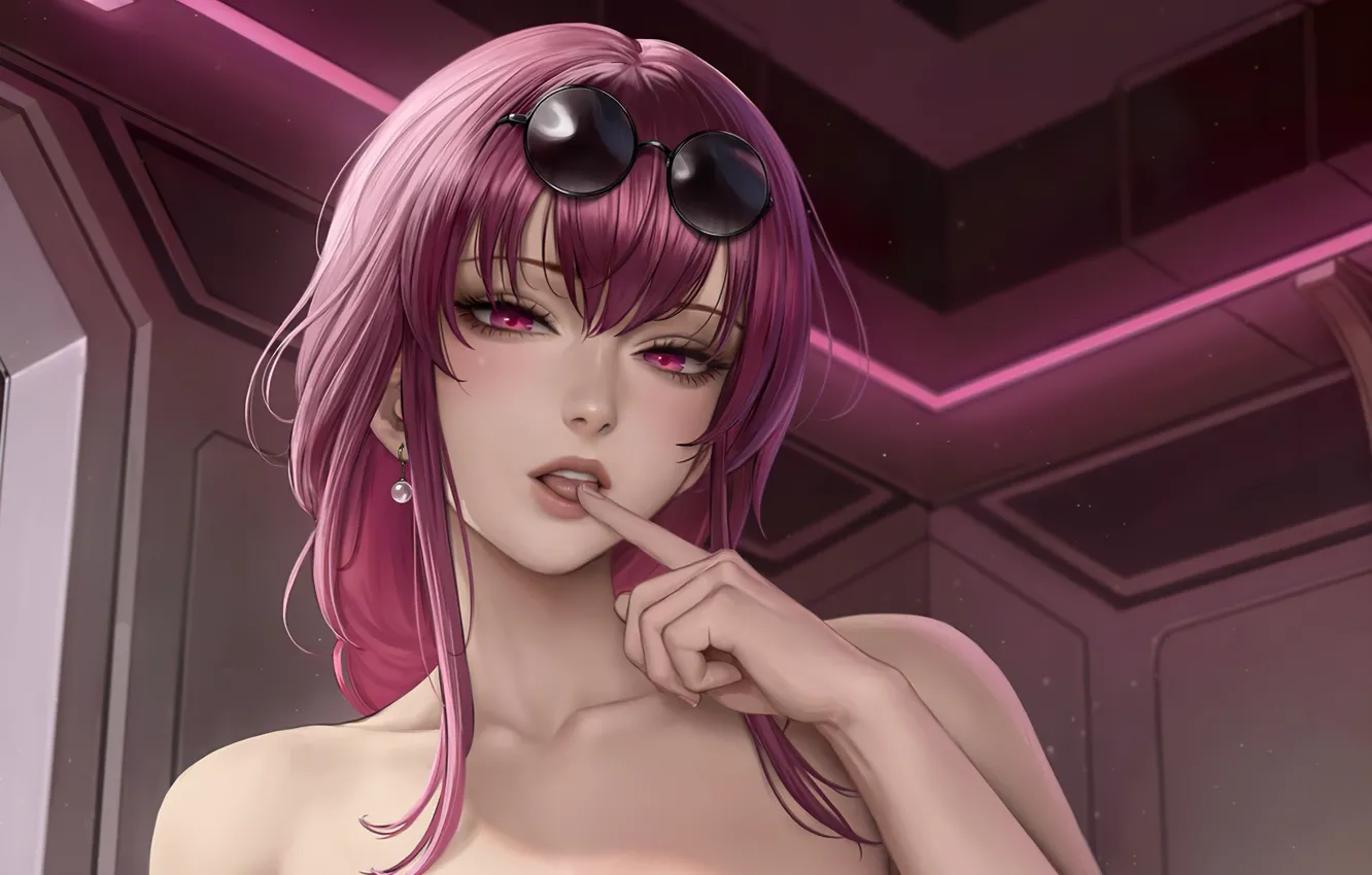 Фото обои girl, game, art, fantasy art, Honkai: Star Rail, kafka