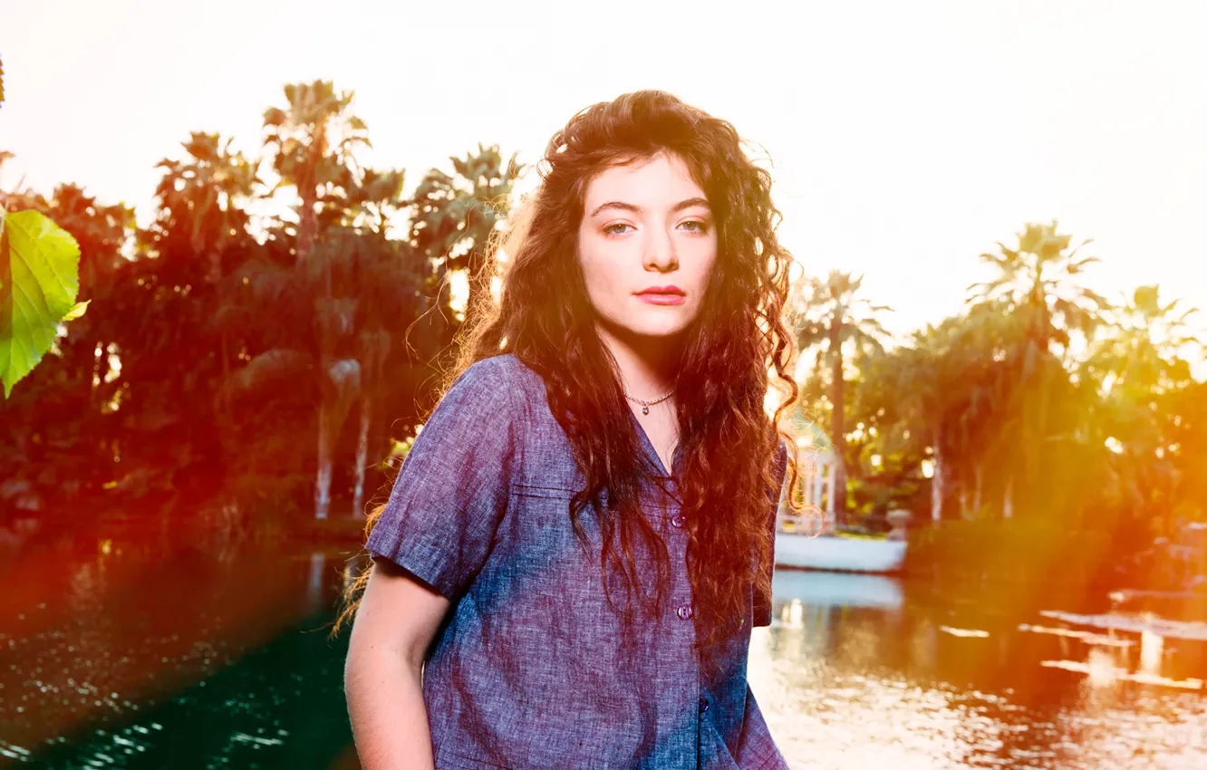 Фото обои Лорд, Lorde, новозеландская певица, Coachella, музыкальный фестиваль