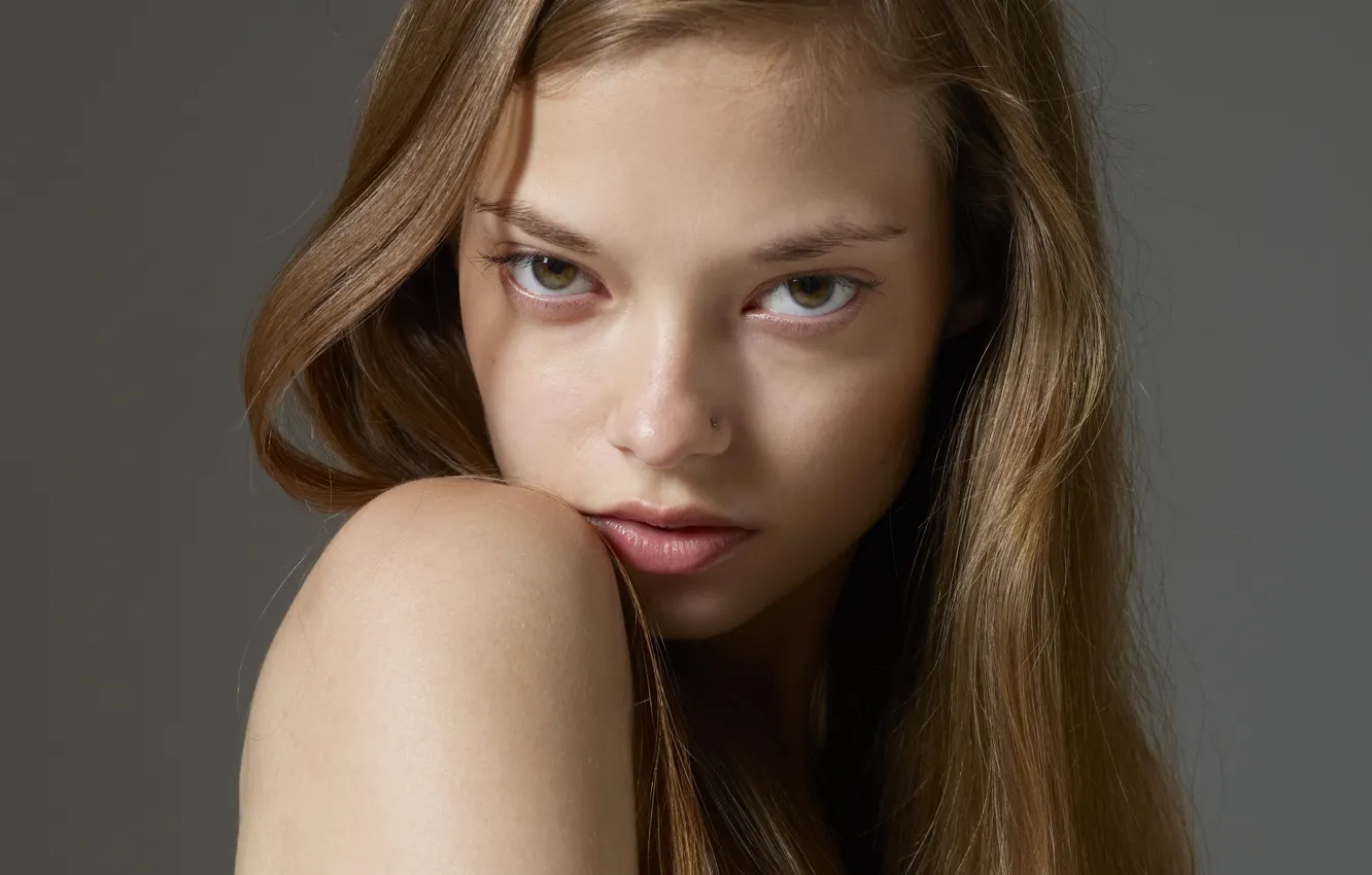 Фото обои пирсинг, губки, локоны, Ryonen Cava