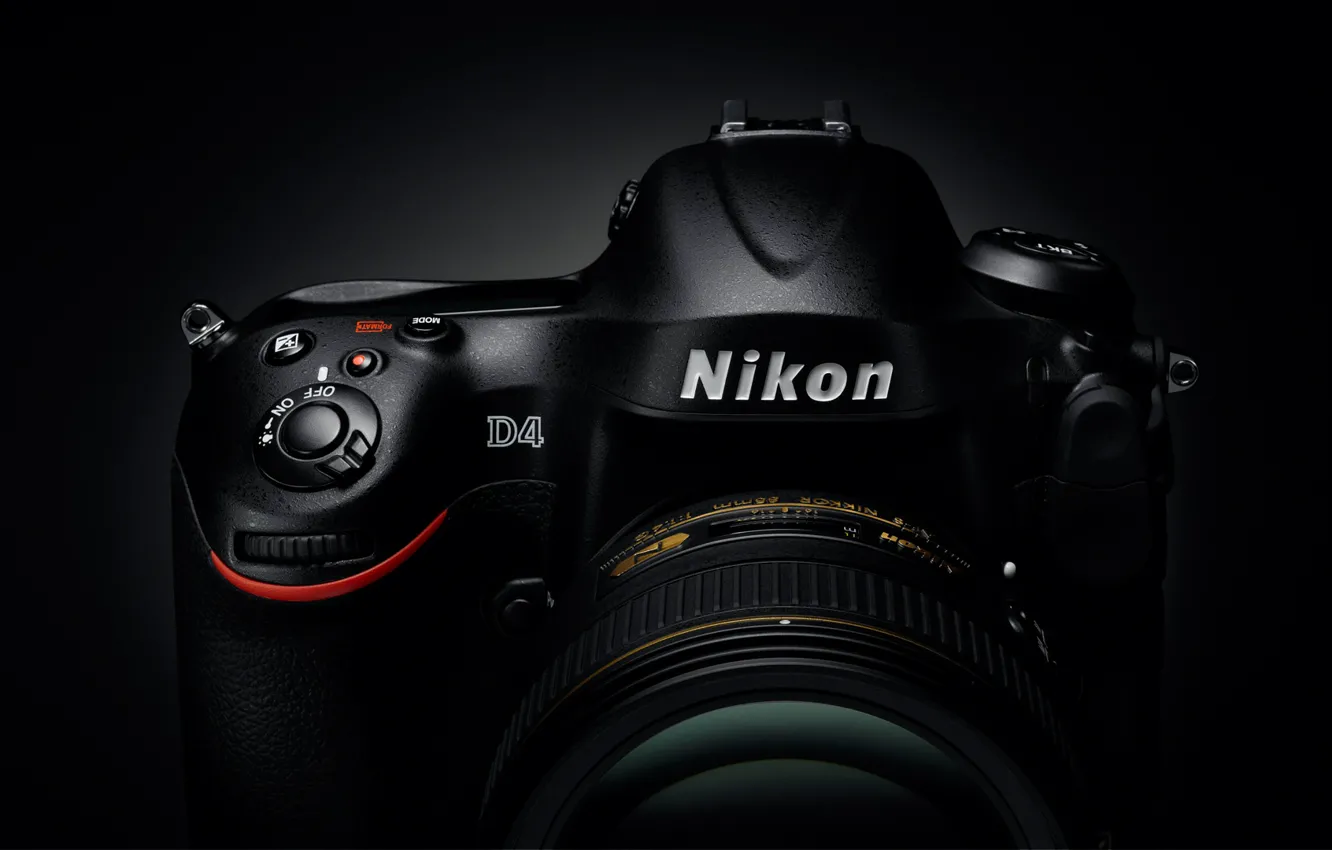 Фото обои фотоаппарат, Nikon, объектив, Nikkor