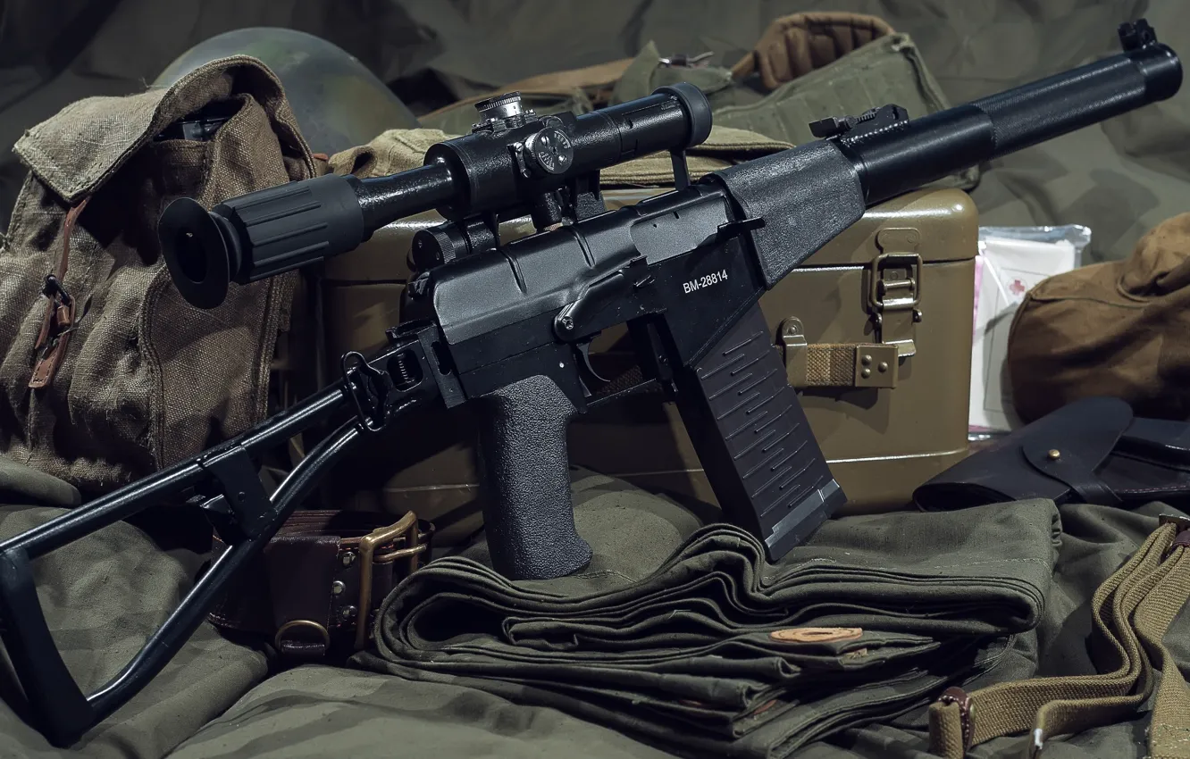 Фото обои оружие, автомат, weapon, АС «Вал», assaul rifle, AS «Val»