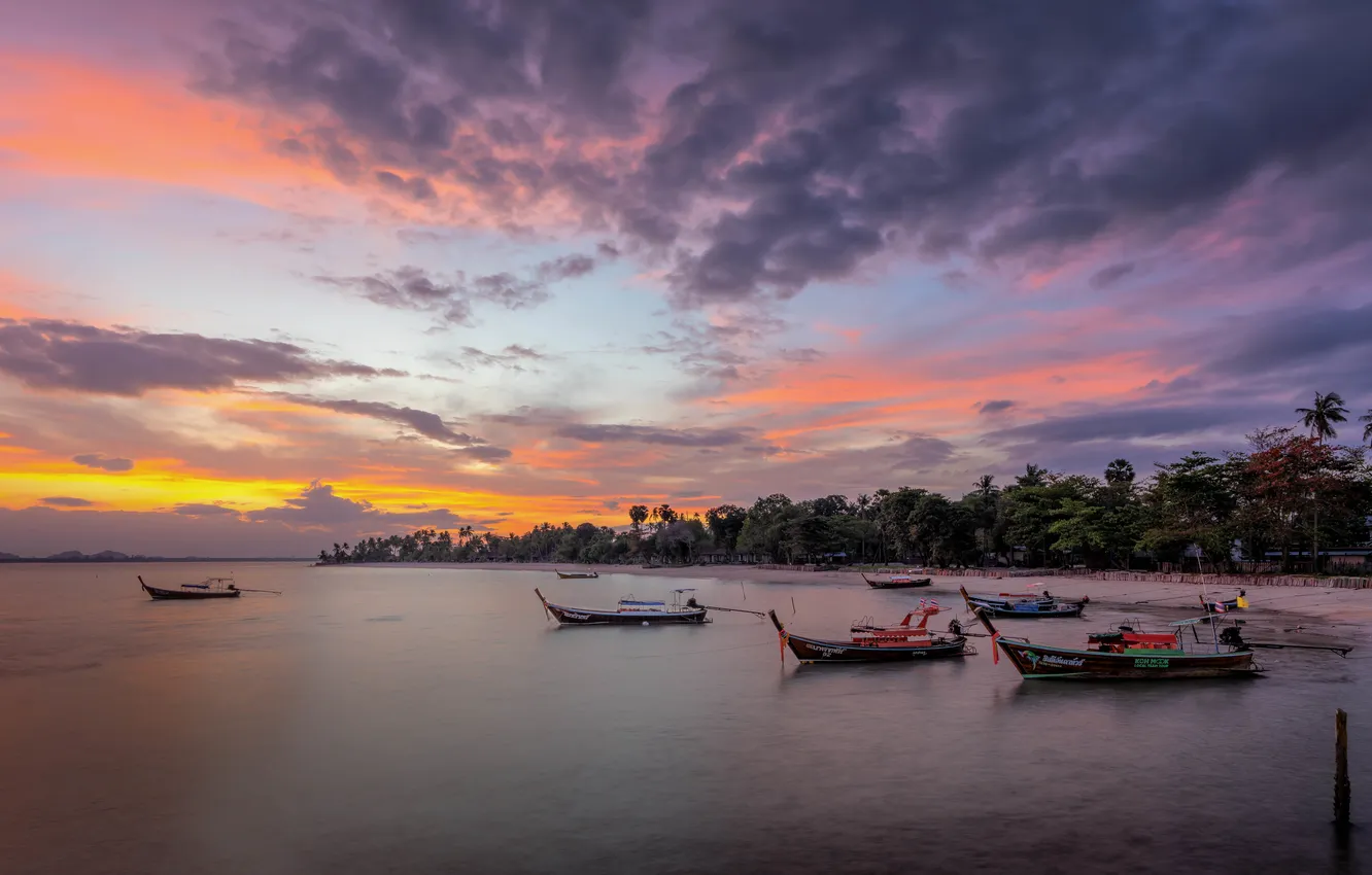 Фото обои sea, landscape, thailand