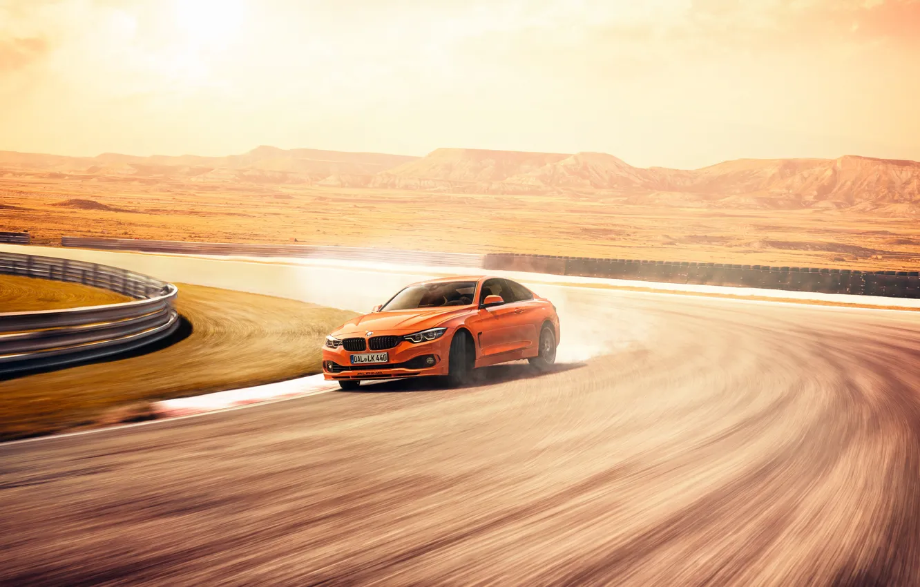 Фото обои скорость, BMW, Coupe, Alpina, Bi-Turbo, 4-Series, 2019, Edition 99