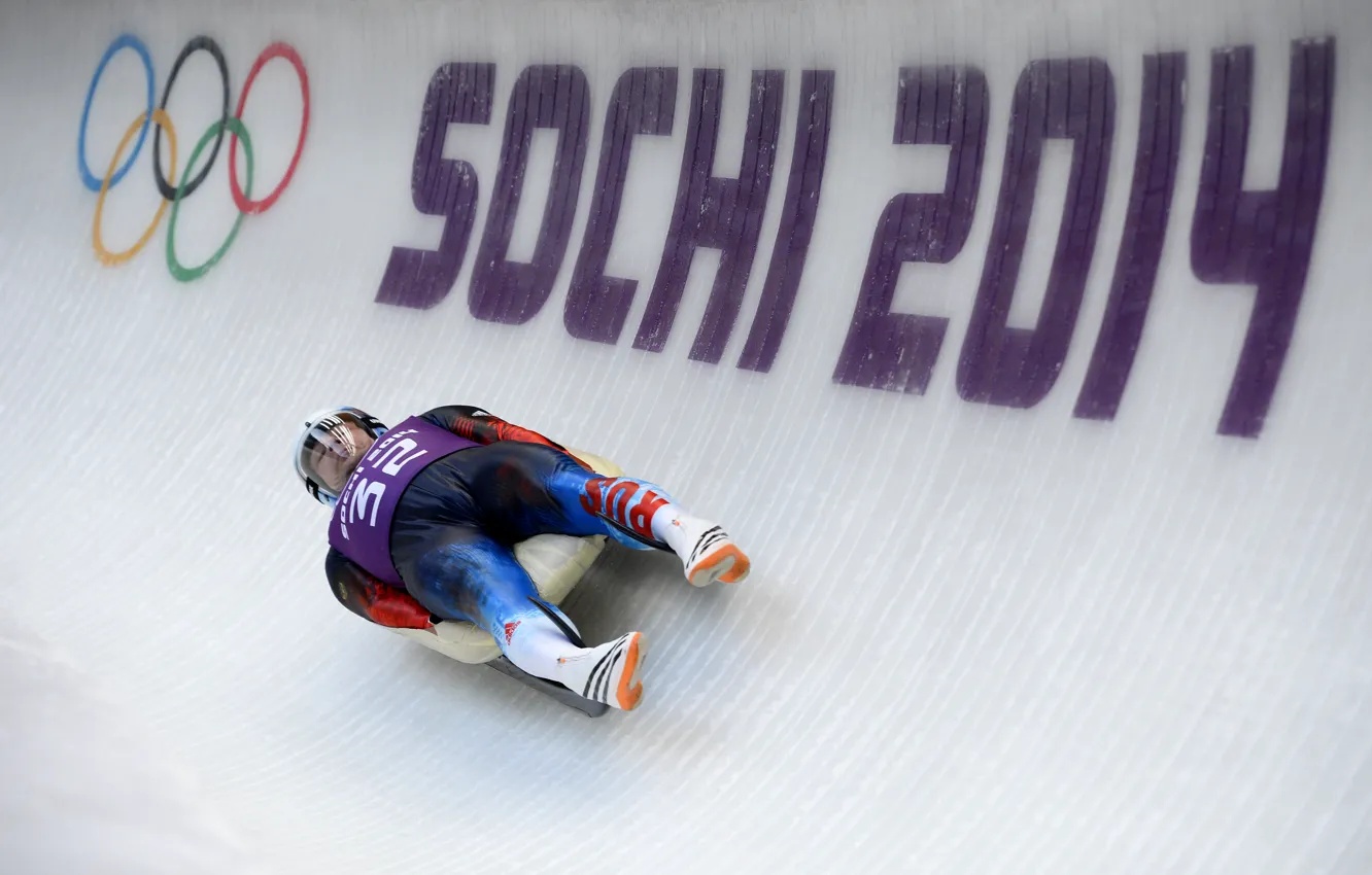 Фото обои скорость, трасса, лёд, Россия, Сочи 2014, XXII Зимние Олимпийские Игры, Sochi 2014, sochi 2014 olympic …