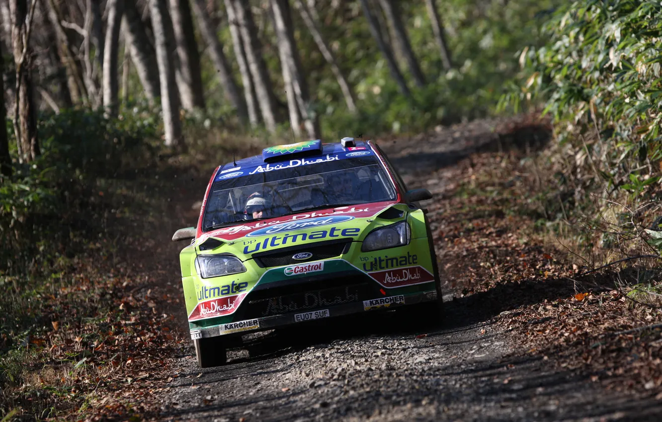 Фото обои Ford, Focus, WRC