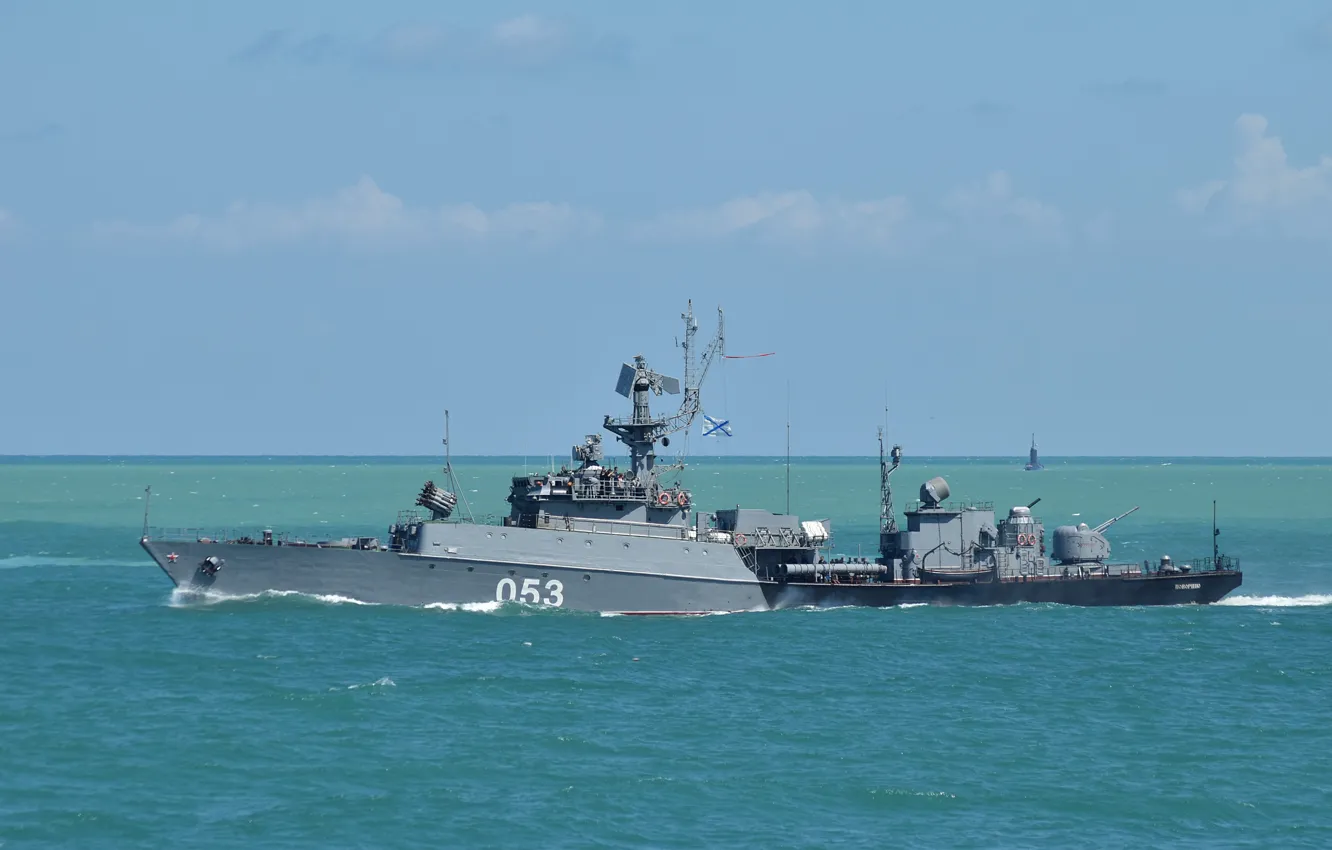 Фото обои вмф, альбатрос, на ходу, малый противолодочный корабль, поворино