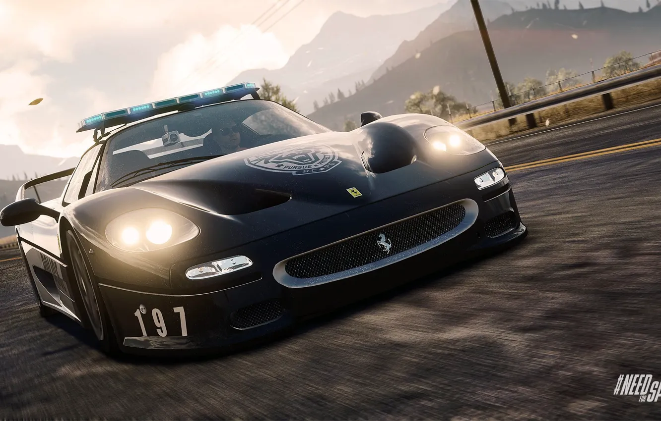 Фото обои Need for Speed, nfs, 2013, Rivals, NFSR, Ferrari F 50