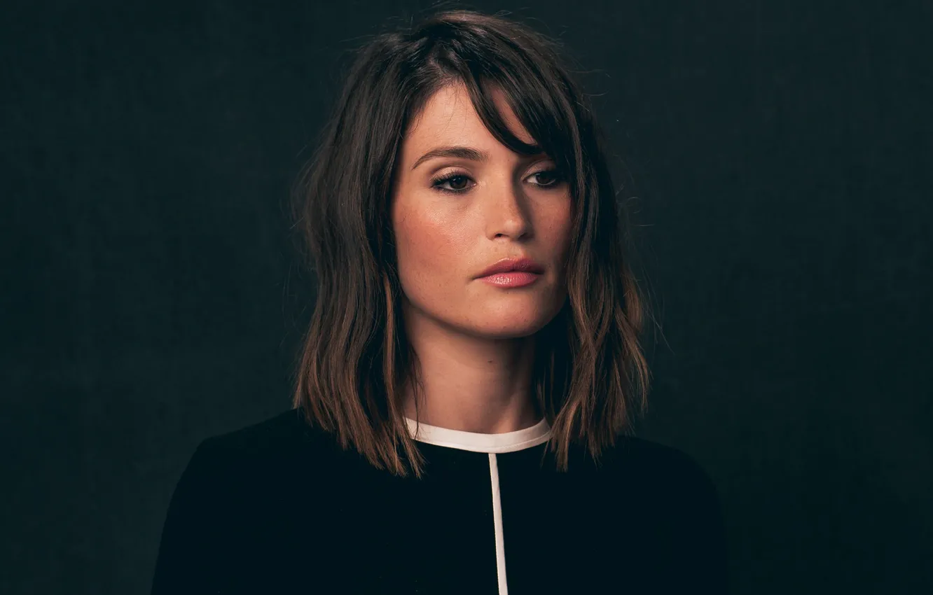 Фото обои портрет, актриса, брюнетка, фотосессия, Джемма Артертон, Gemma Arterton, Variety, Andrew H Walker