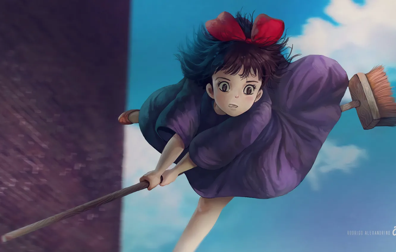 Фото обои Аниме, Kiki's Delivery Service, Studio Ghibli