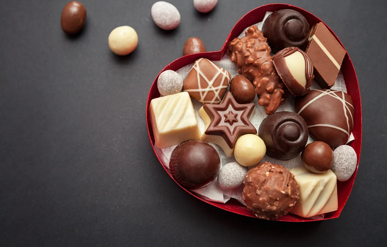 Фото обои шоколад, конфеты, chocolate, sweet, candies